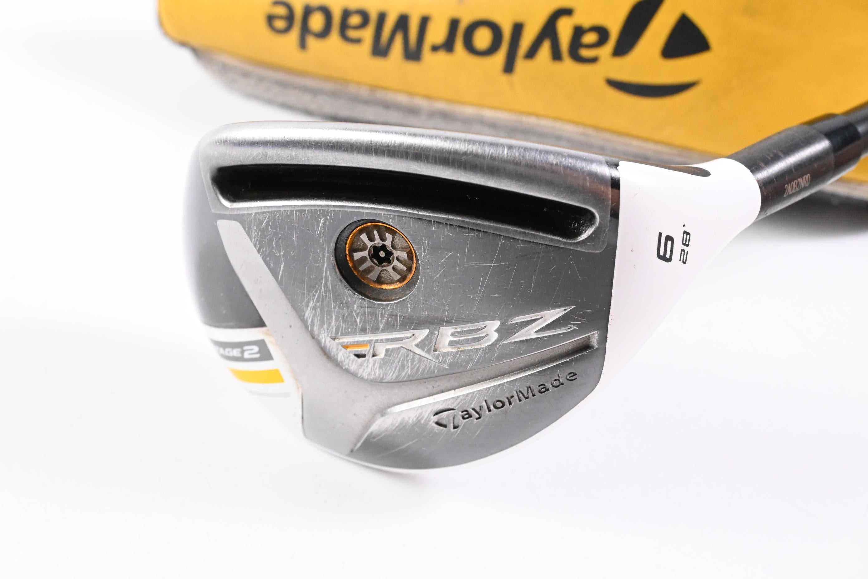 Taylormade RBZ Stage 2 #6 Hybrid / 28 Degree / Regular Flex Rocketfuel 65 Shaft