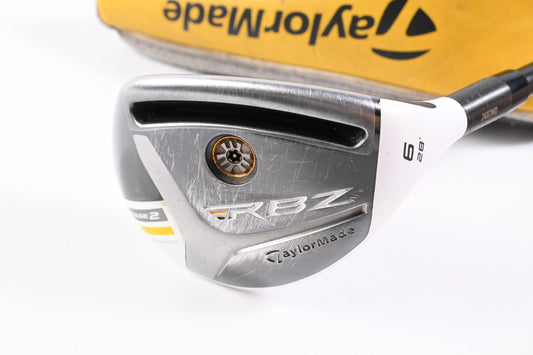 Taylormade RBZ Stage 2 #6 Hybrid / 28 Degree / Regular Flex Rocketfuel 65 Shaft