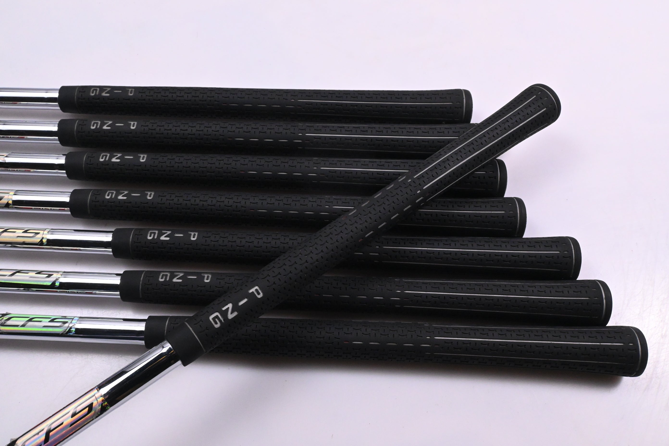 Left Hand Ping G25 Irons / 3-PW / Blue Dot / Stiff Flex Ping CFS Shafts