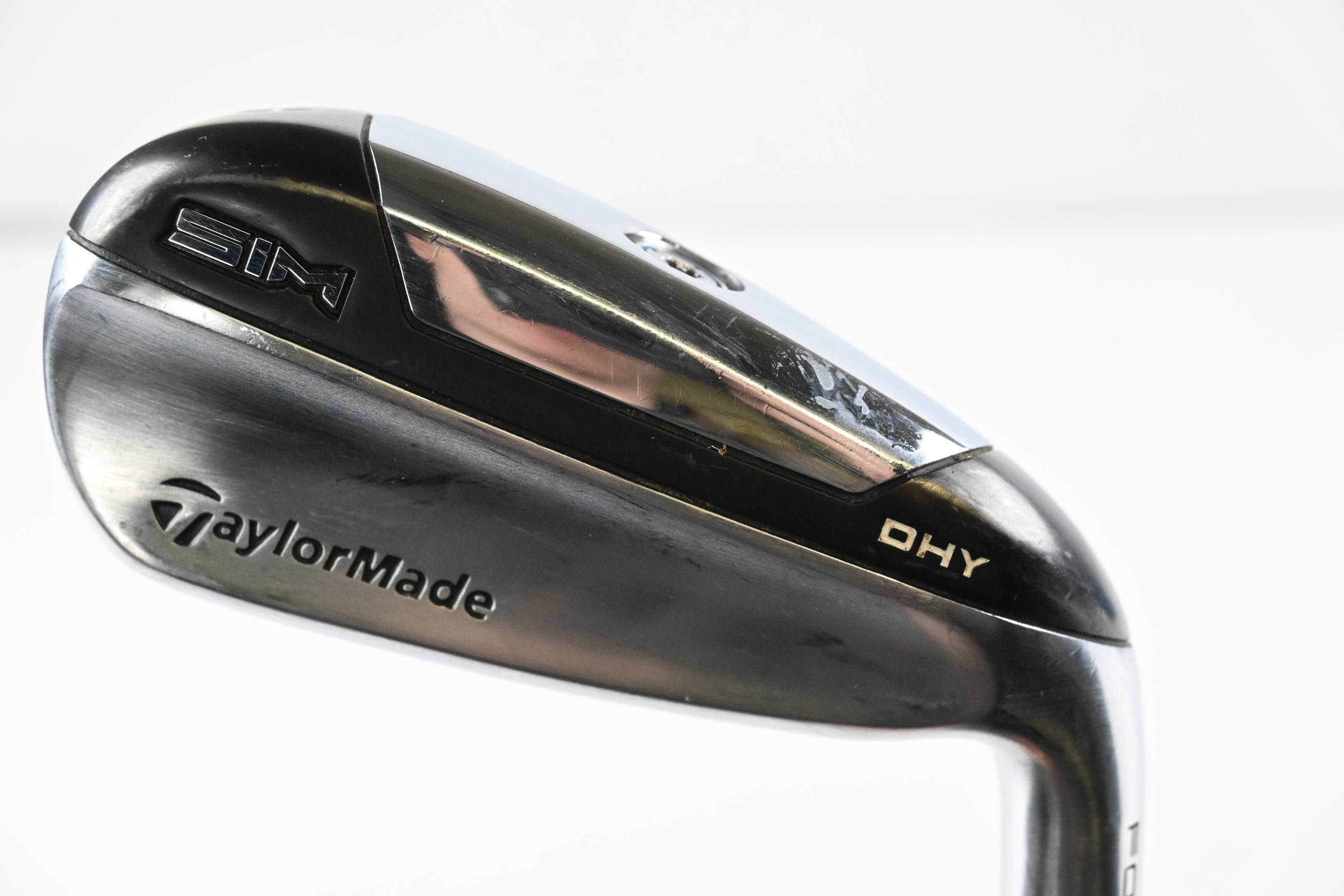 Taylormade SIM DHY #4 Iron / 22 Degree / Stiff Flex HZRDUS Smoke Red RDX 80