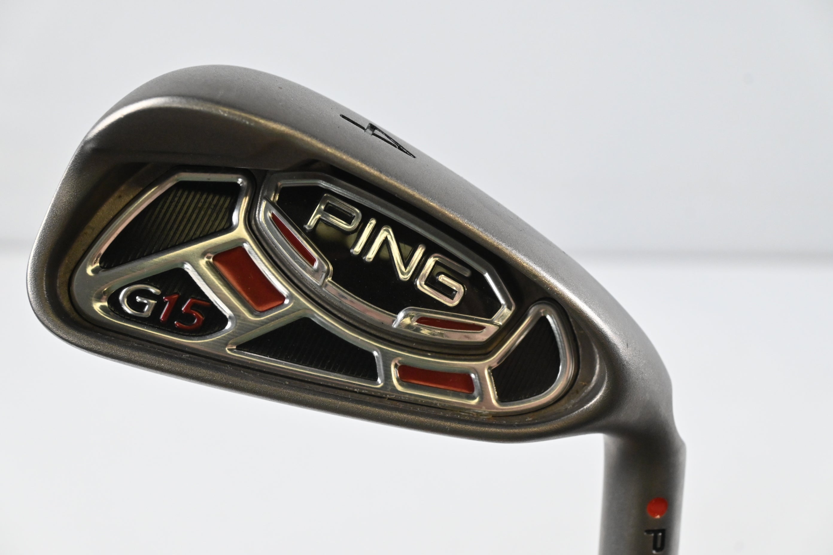 Ping G15 #4 Iron / 23 Degree / Red Dot / Regular Flex Ping AWT Steel Shaft