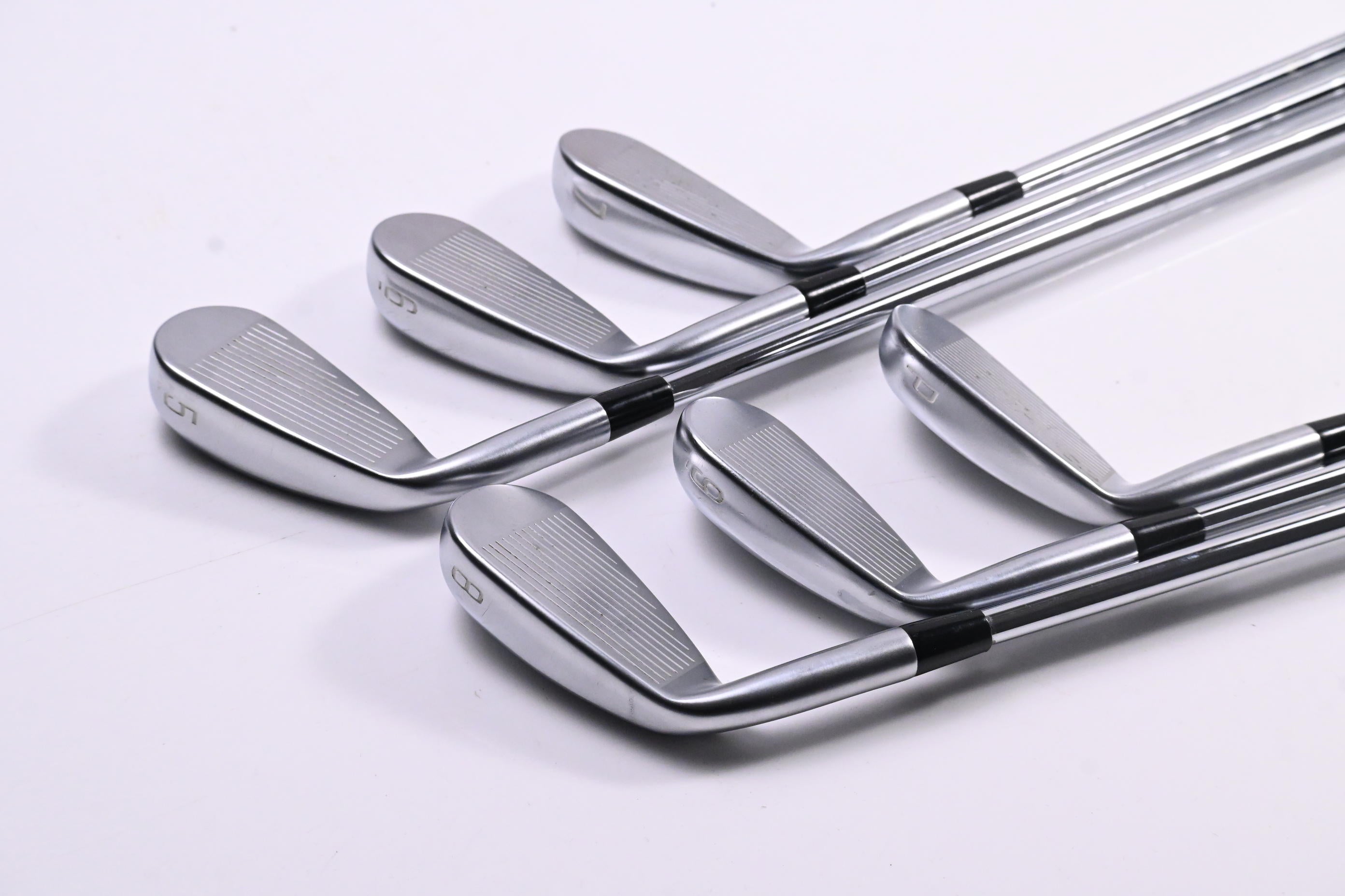 Mizuno JPX 923 Hot Metal Irons / 5-PW / Stiff Flex KBS $-Taper Lite 95 Shafts