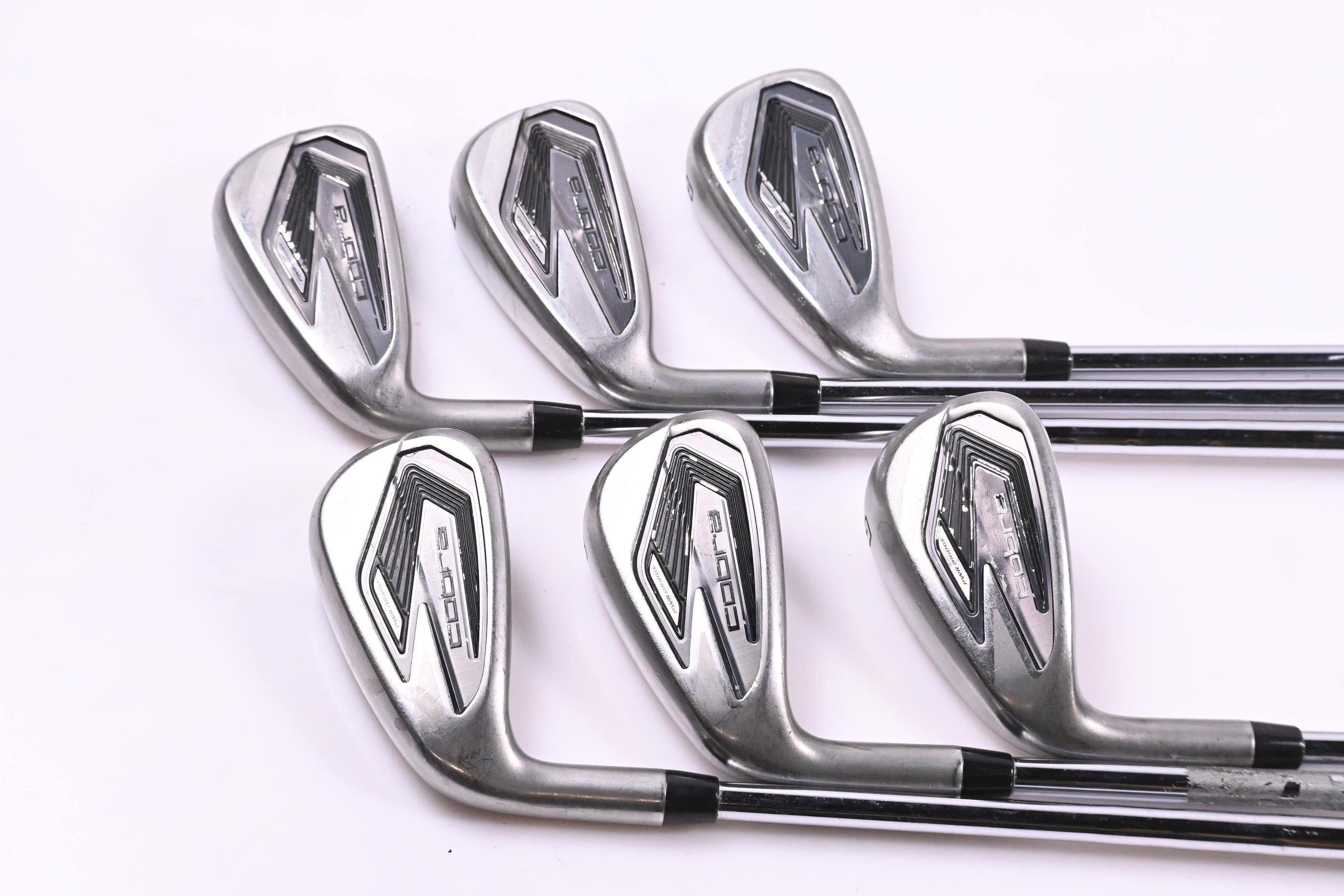 Left Hand Cobra Darkspeed Irons / 6-PW+GW / Stiff Flex KBS $-Taper Lite Shafts