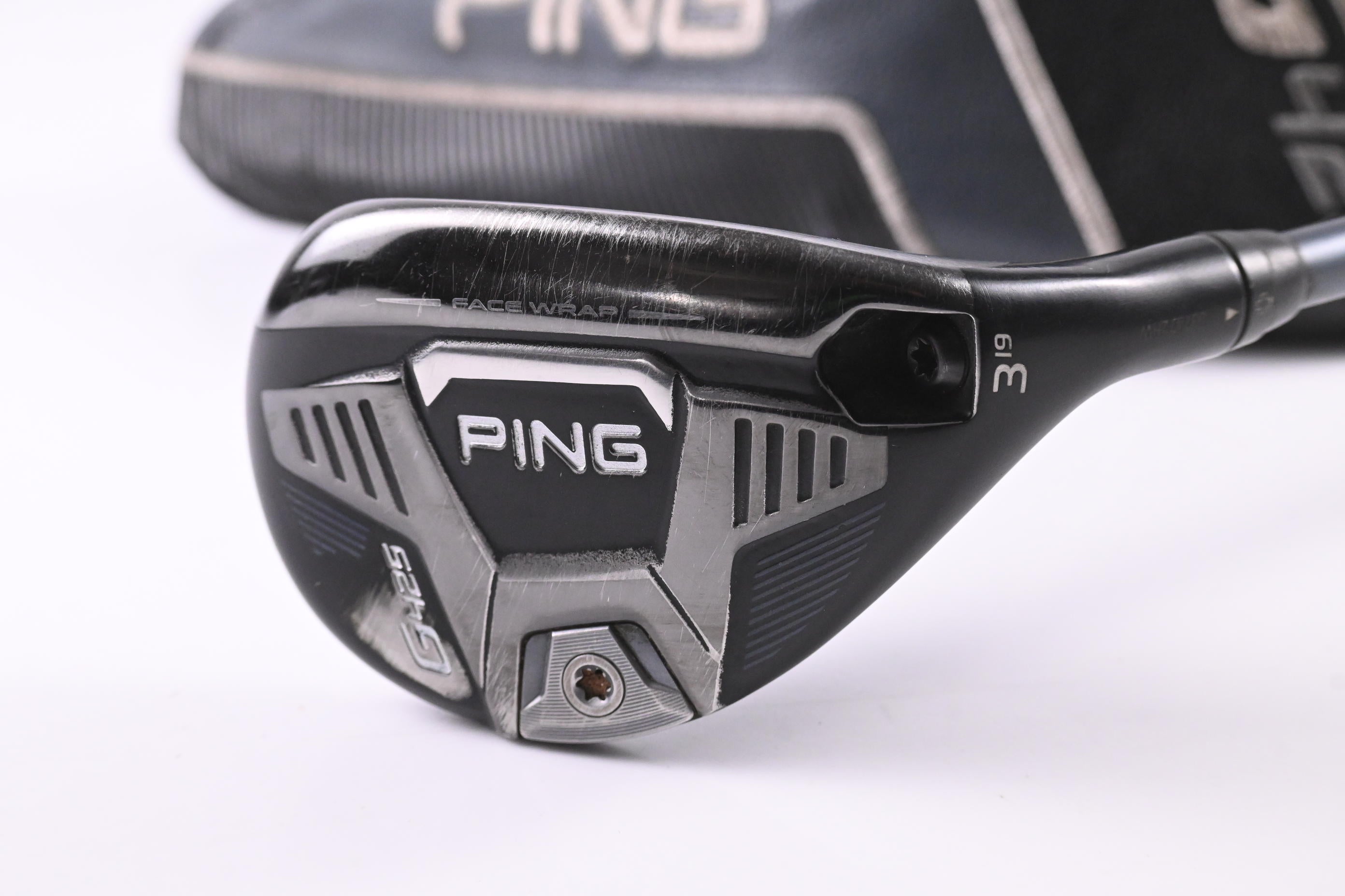 Ping G425 #3 Hybrid / 19 Degree / Regular Flex Ping Alta CB Slate 70 Shaft