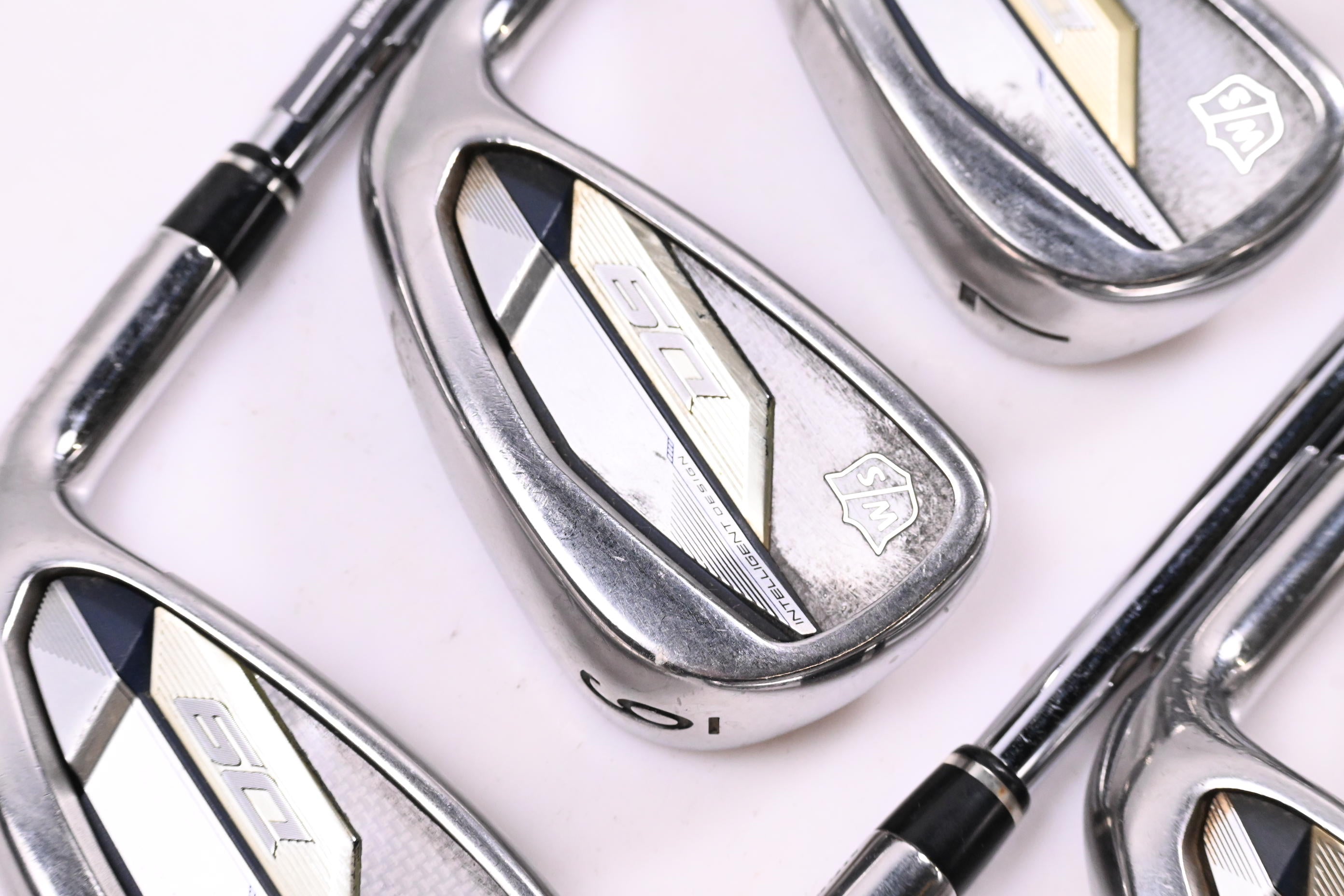 Wilson D9 Irons / 5-PW+GW+SW / Senior Flex KBS Max Ultralite Shafts