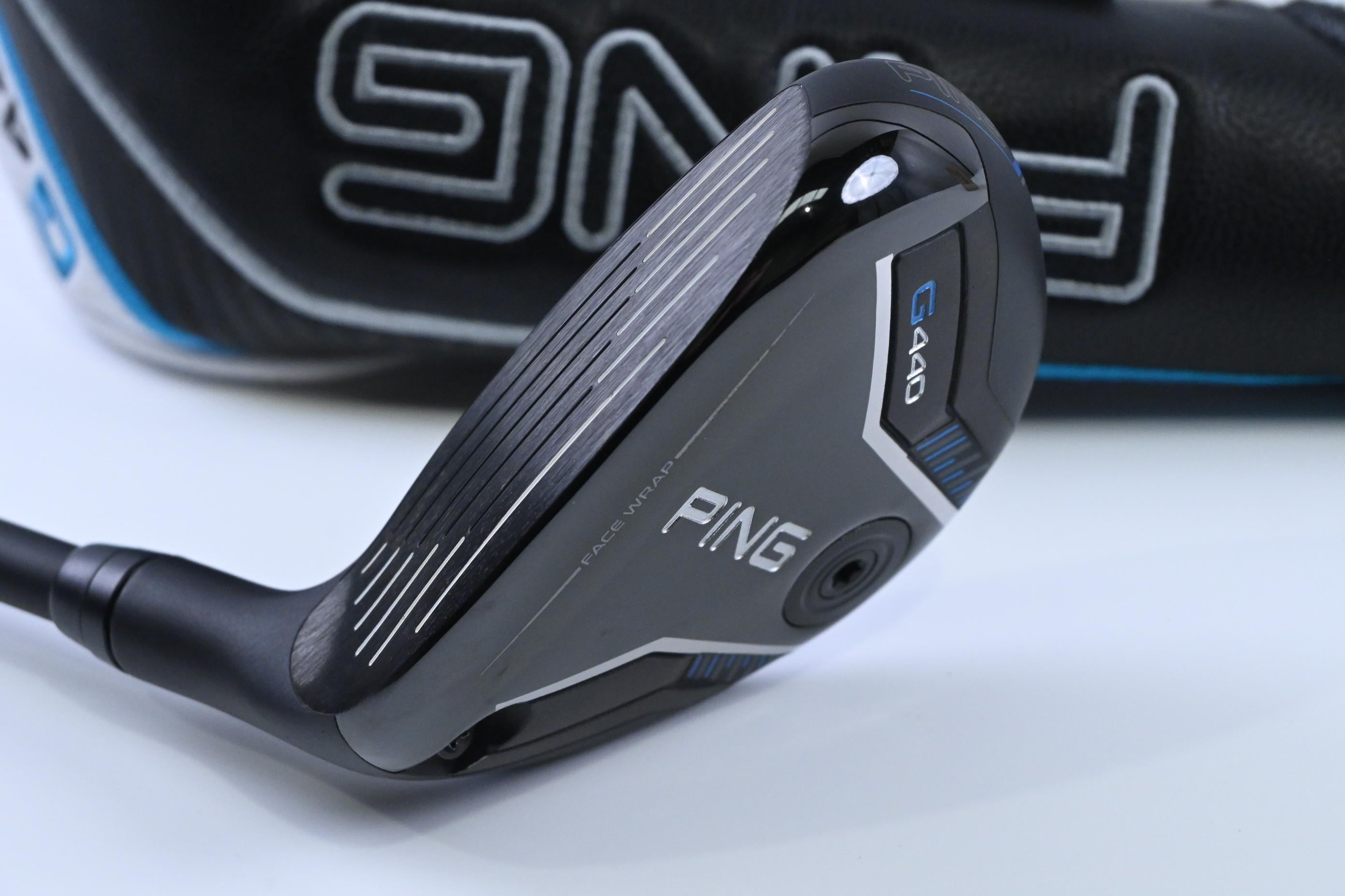 Left Hand Ping G440 #7 Hybrid / 34 Degree / Senior Flex Ping Alta CB Blue 70