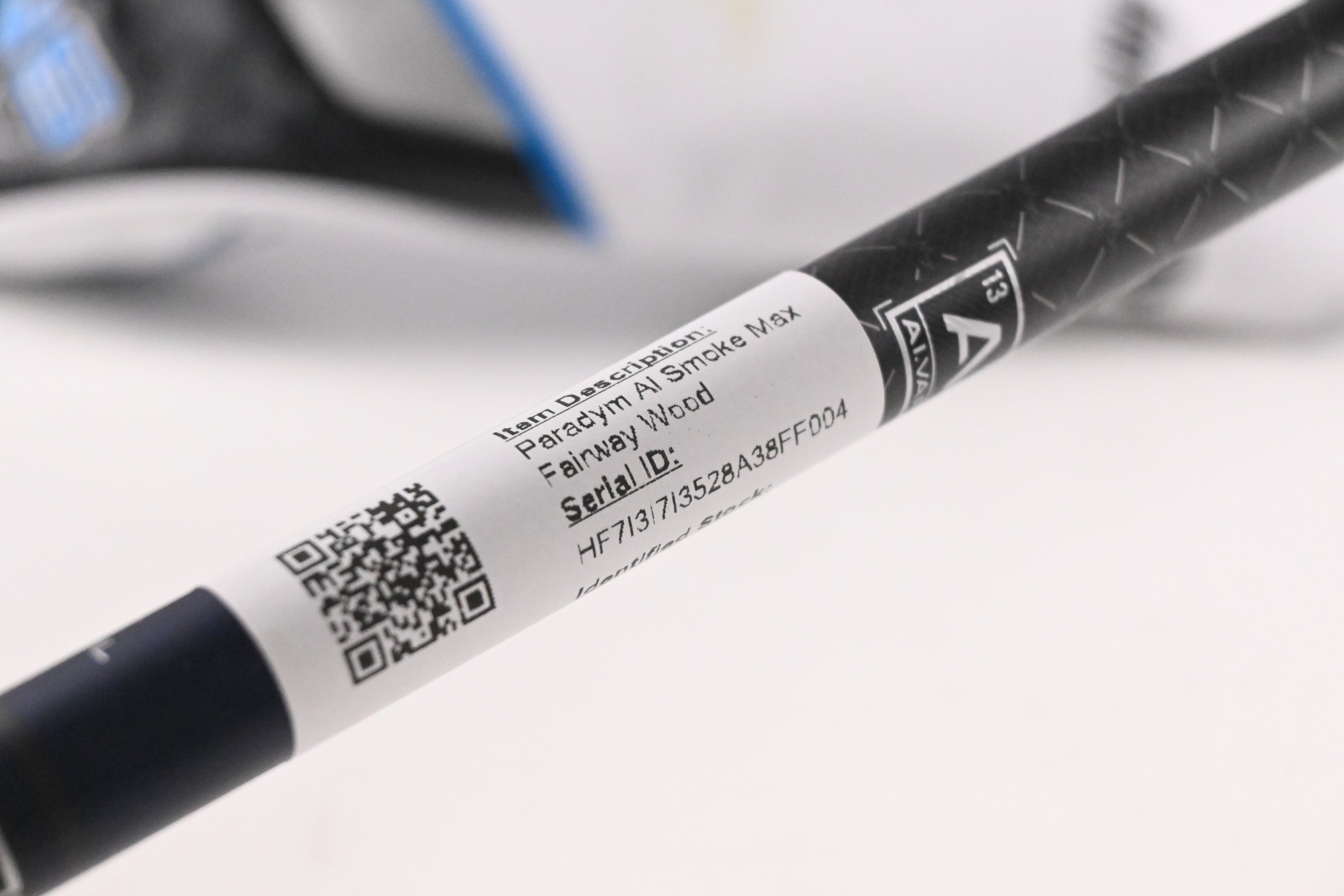 Callaway Paradym Ai Smoke Max #3 Wood / 15 Degree / Stiff Flex Tensei AV Blue 65