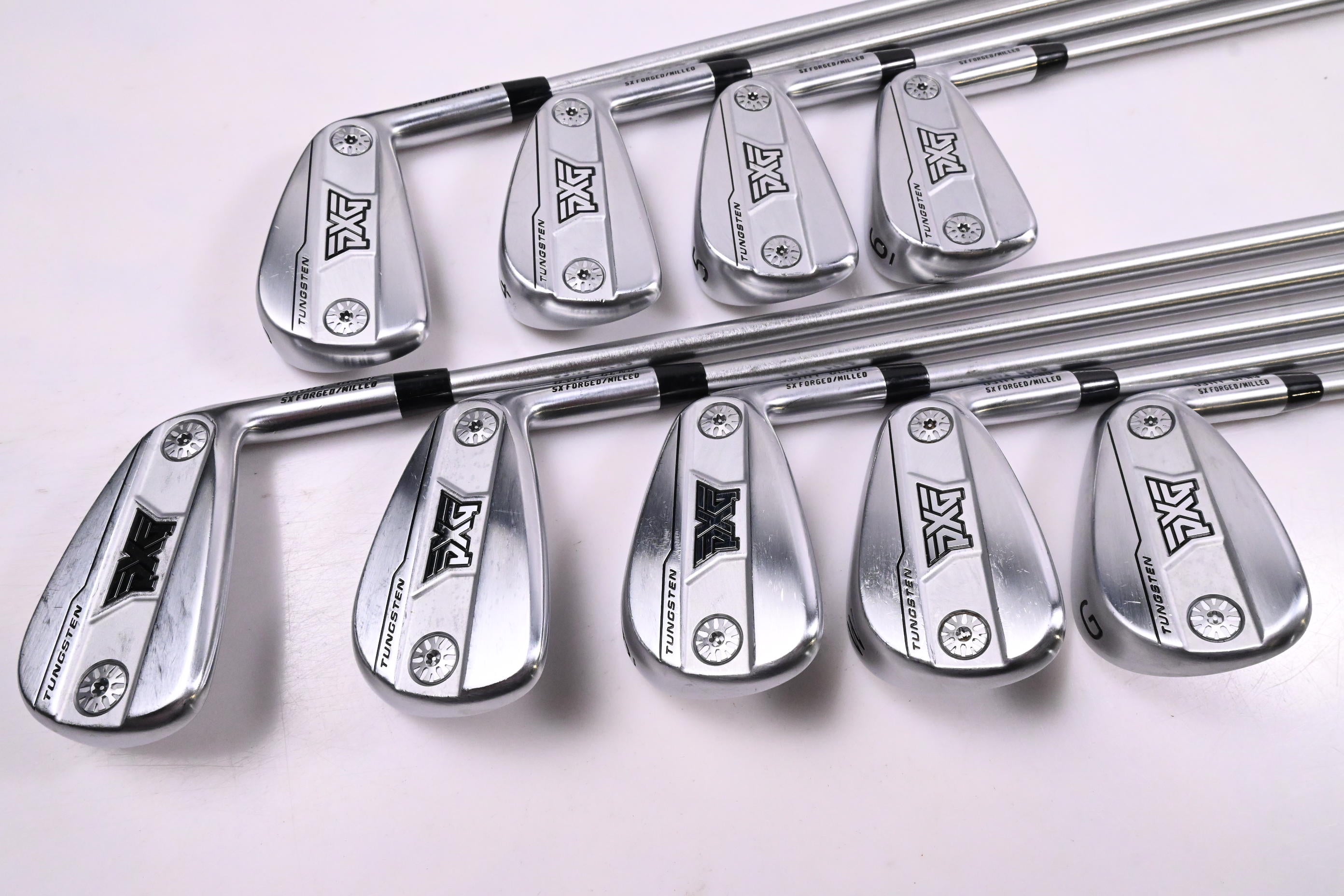 PXG 0311 T Gen8 Irons / 3-PW+GW / X-Flex KBS Tour C-Taper Lite 115 Shafts