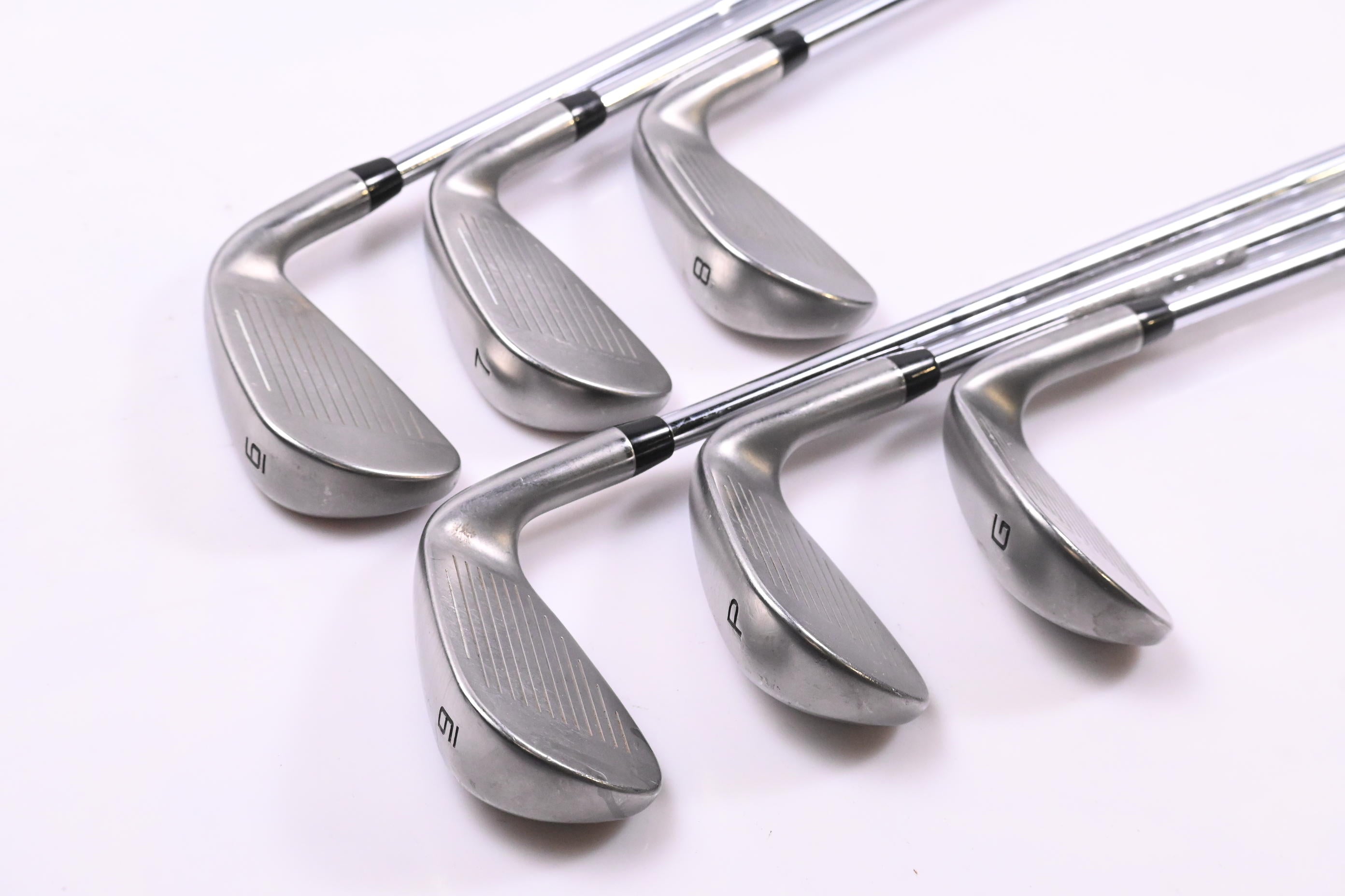 Left Hand Cobra Darkspeed Irons / 6-PW+GW / Stiff Flex KBS $-Taper Lite Shafts