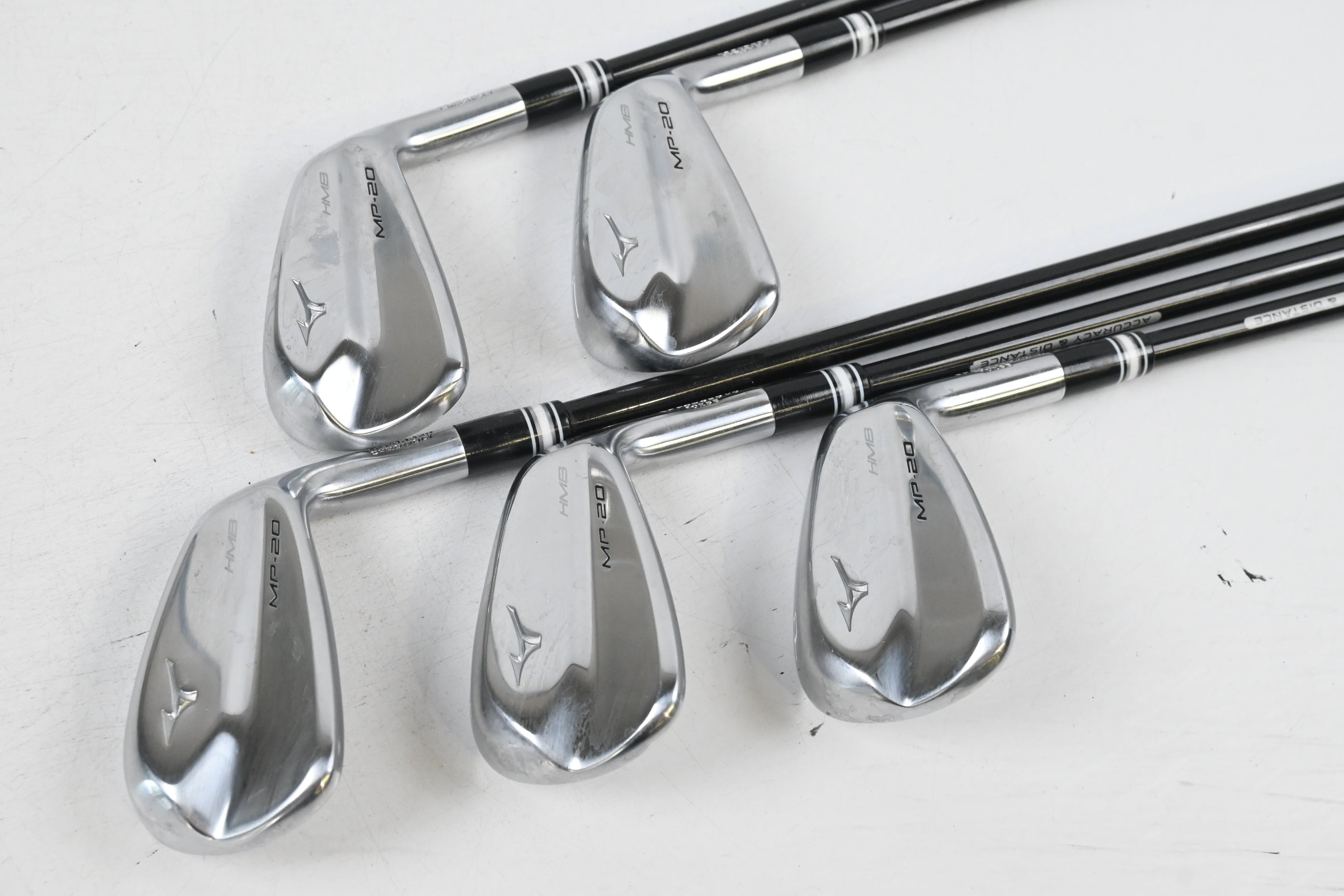 Mizuno MP-20 HMB Irons / 6-PW / Regular Flex Tour AD 85 Shafts