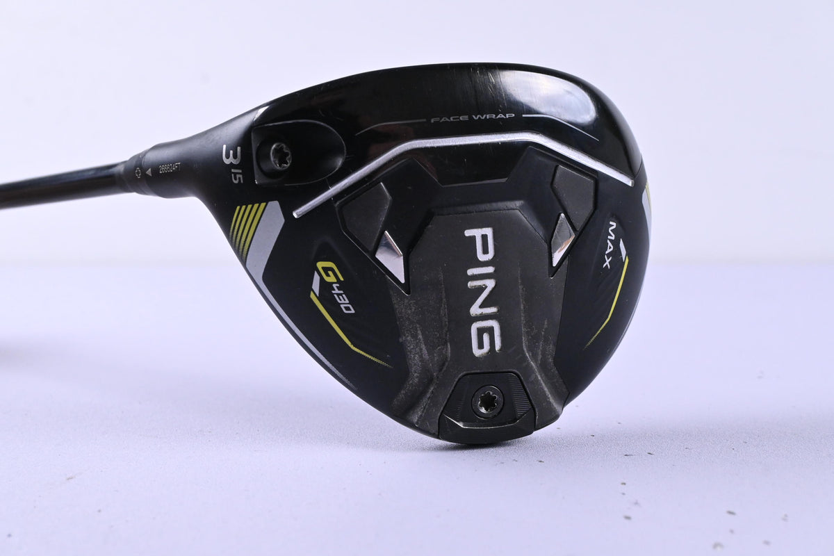Left Hand Ping G430 Max #3 Wood / 15 Degree / Stiff Flex Diamana 'ahina 72 Shaft