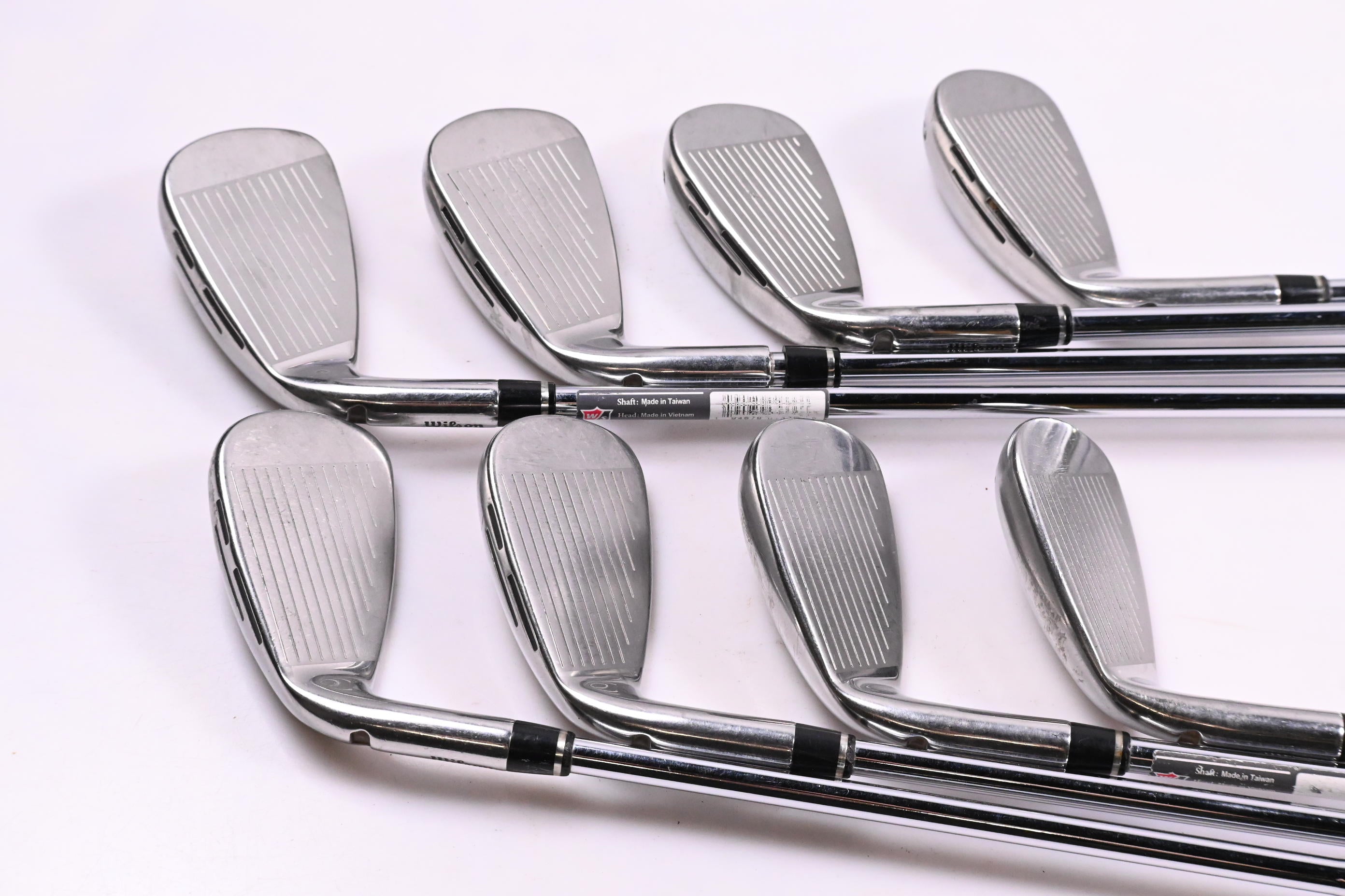 Wilson D9 Irons / 5-PW+GW+SW / Senior Flex KBS Max Ultralite Shafts