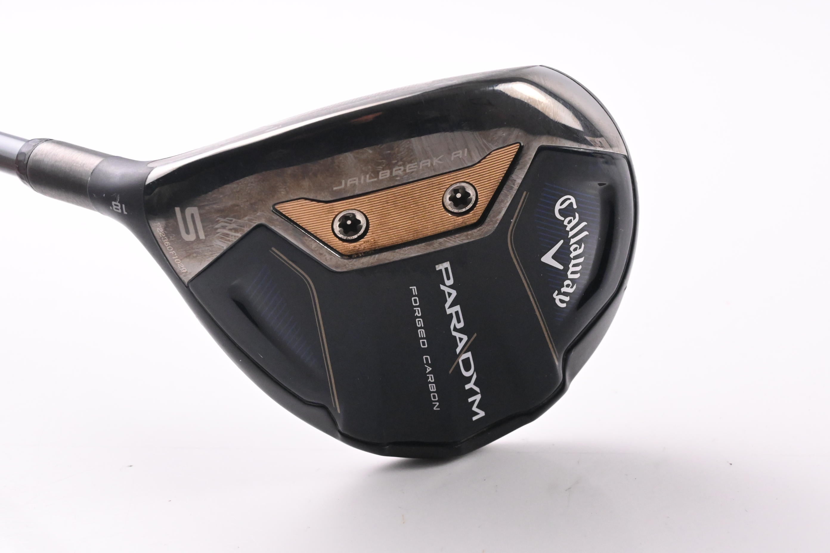 Left Hand Callaway Paradym #5 Wood / 18 Degree / Regular Flex Denali Charcoal 50