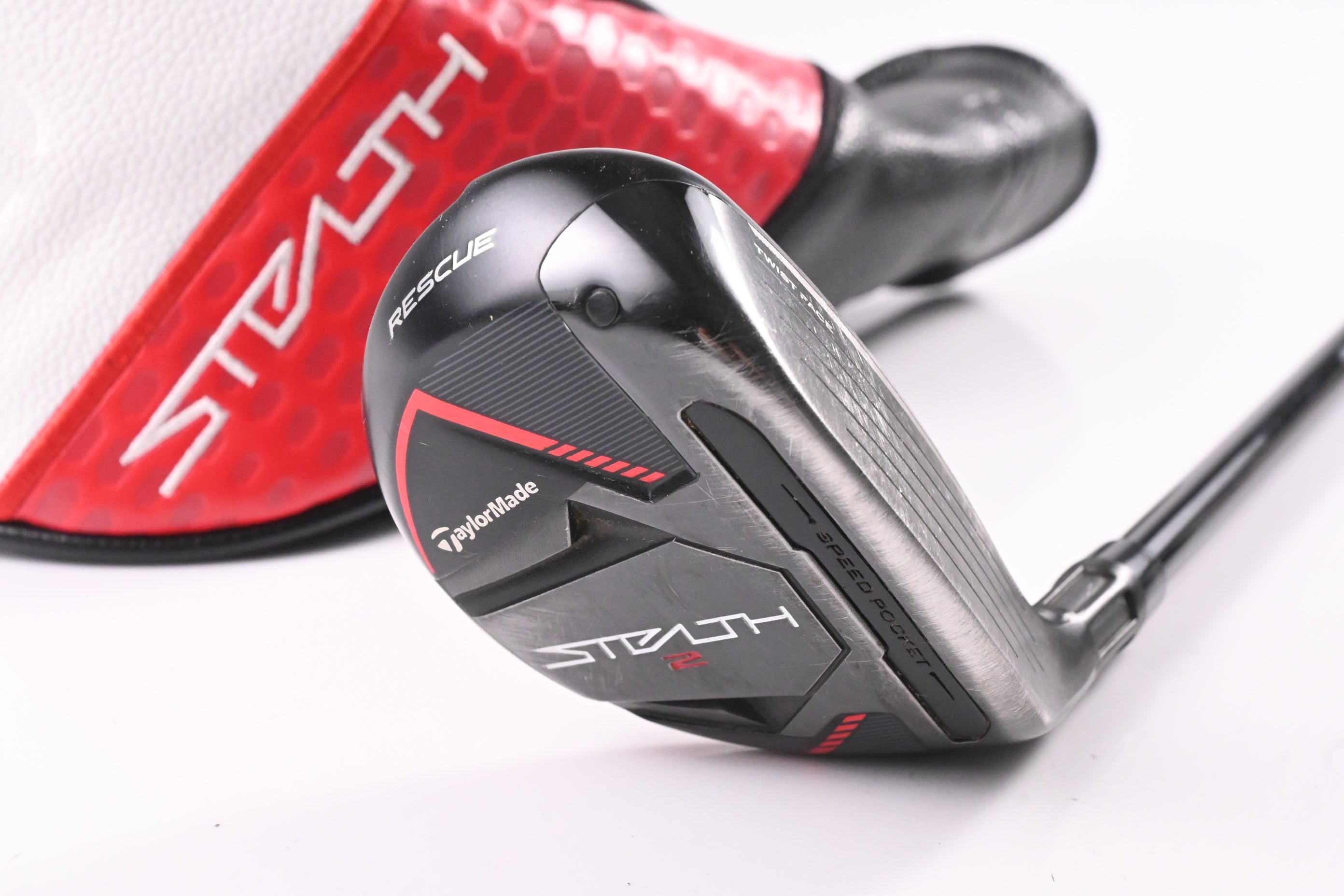 Taylormade Stealth 2 #3 Hybrid / 19 Degree / Stiff Flex Ventus TR Red 7 Shaft