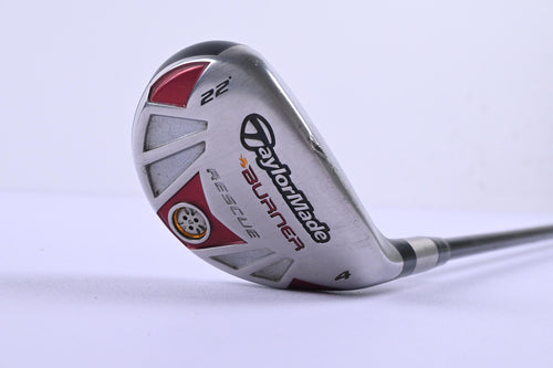 Taylormade Burner 2007 #4 Hybrid / 22 Degree / Regular Flex REAX Superfast 65