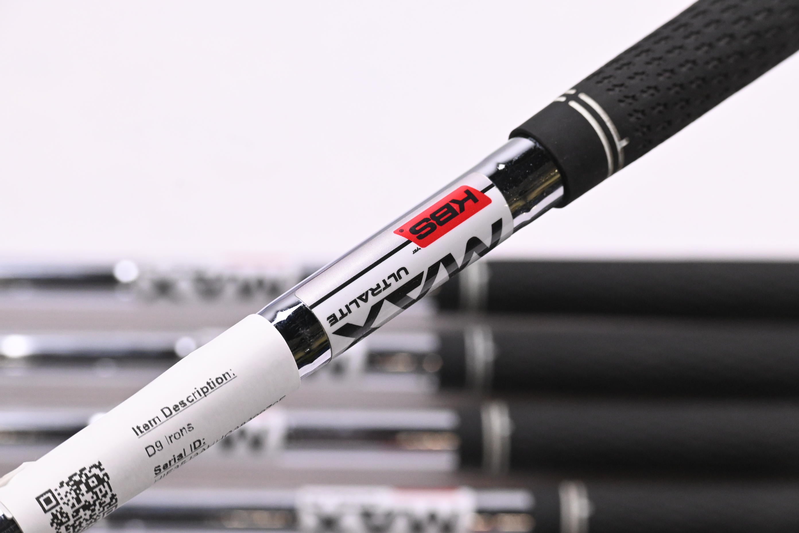 Wilson D9 Irons / 5-PW+GW+SW / Senior Flex KBS Max Ultralite Shafts