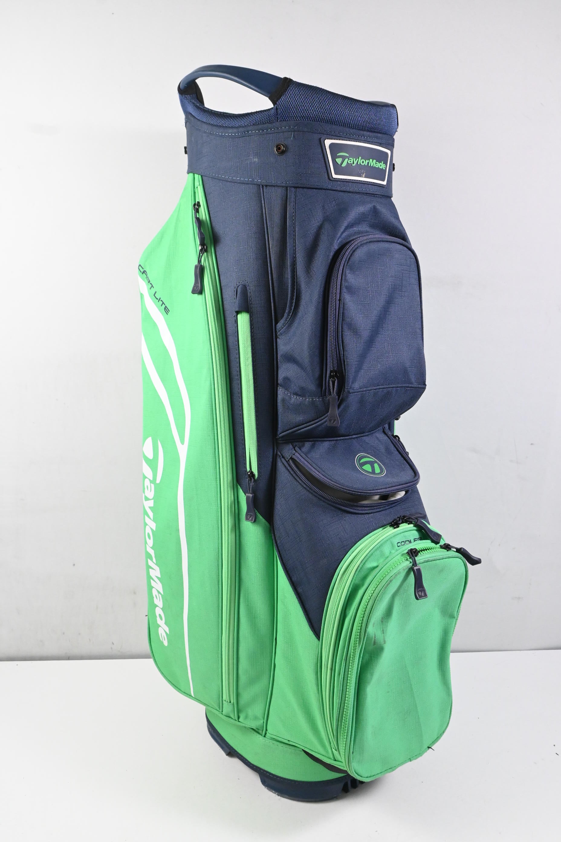 Taylormade Cart Lite Bag / 14-Way Divider / Green, Blue
