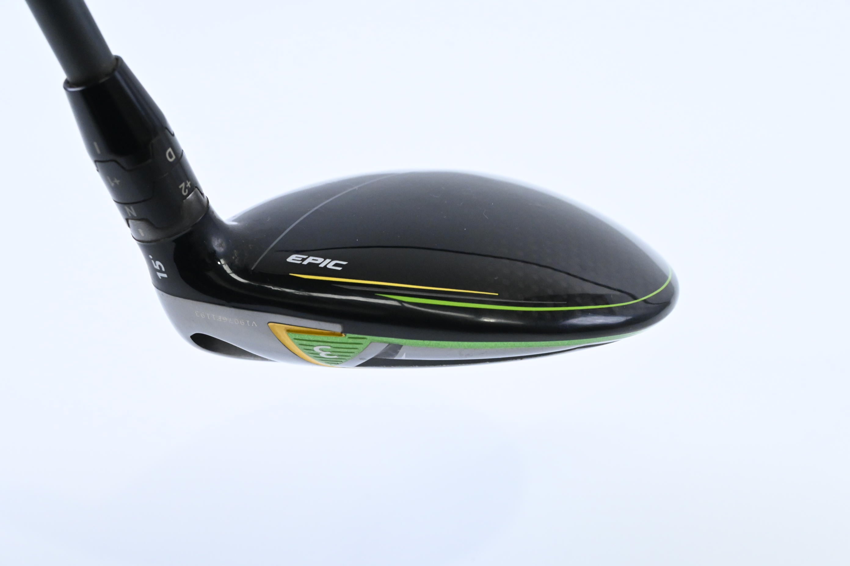 Callaway Epic Flash #3 Wood / 15 Degree / Stiff Flex HZRDUS Smoke Black 60 Shaft