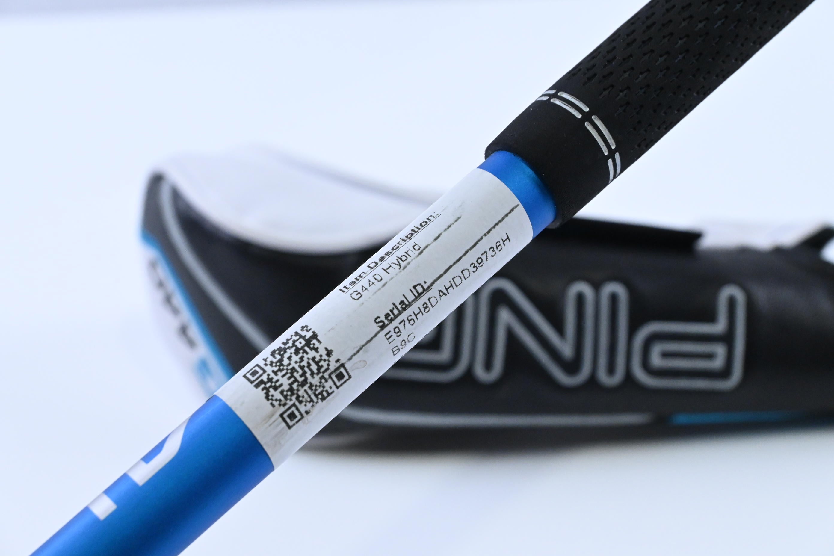 Left Hand Ping G440 #7 Hybrid / 34 Degree / Senior Flex Ping Alta CB Blue 70