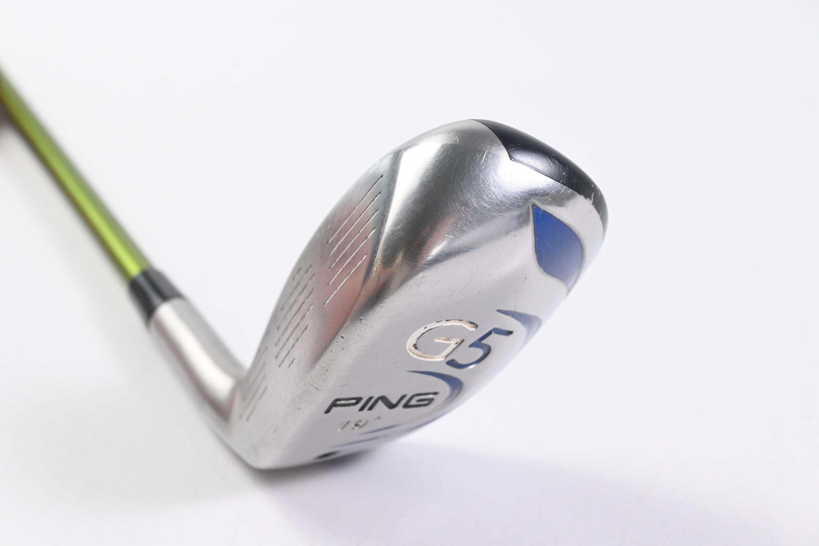 Left Hand Ping G5 #3 Hybrid / 19 Degree / Regular Flex Aldila NV 85 Shaft