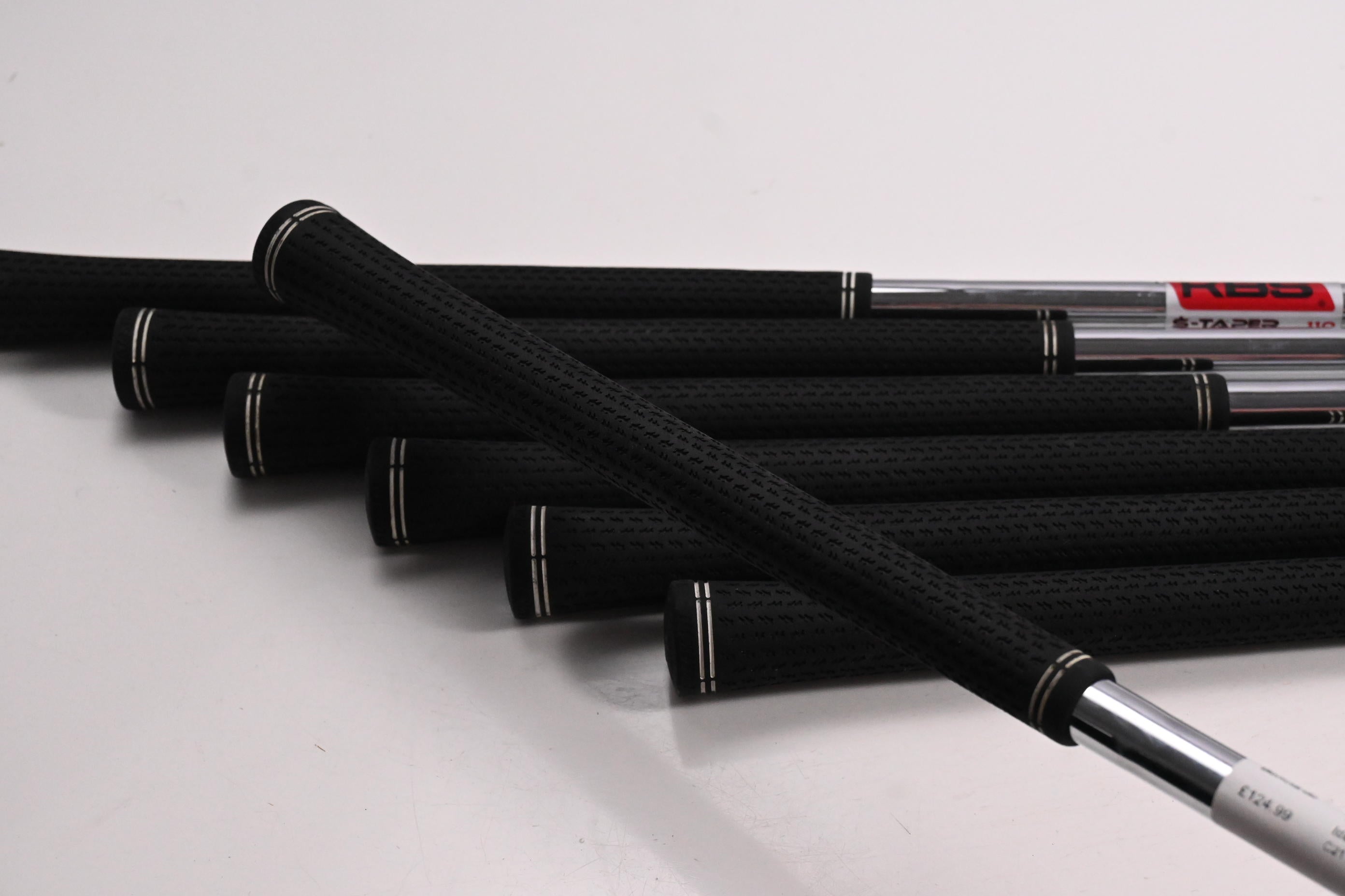 KBS $-Taper 110 Iron Shafts / Regular Flex / Set of 7 / .355" Taper Tips