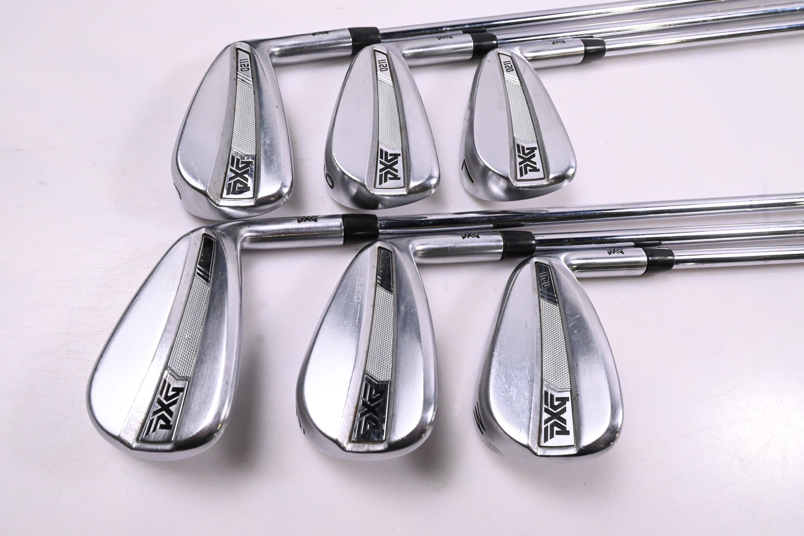 PXG 0211 Cor2 Irons / 5-PW / Stiff Flex Elevate MPH 95 Shafts