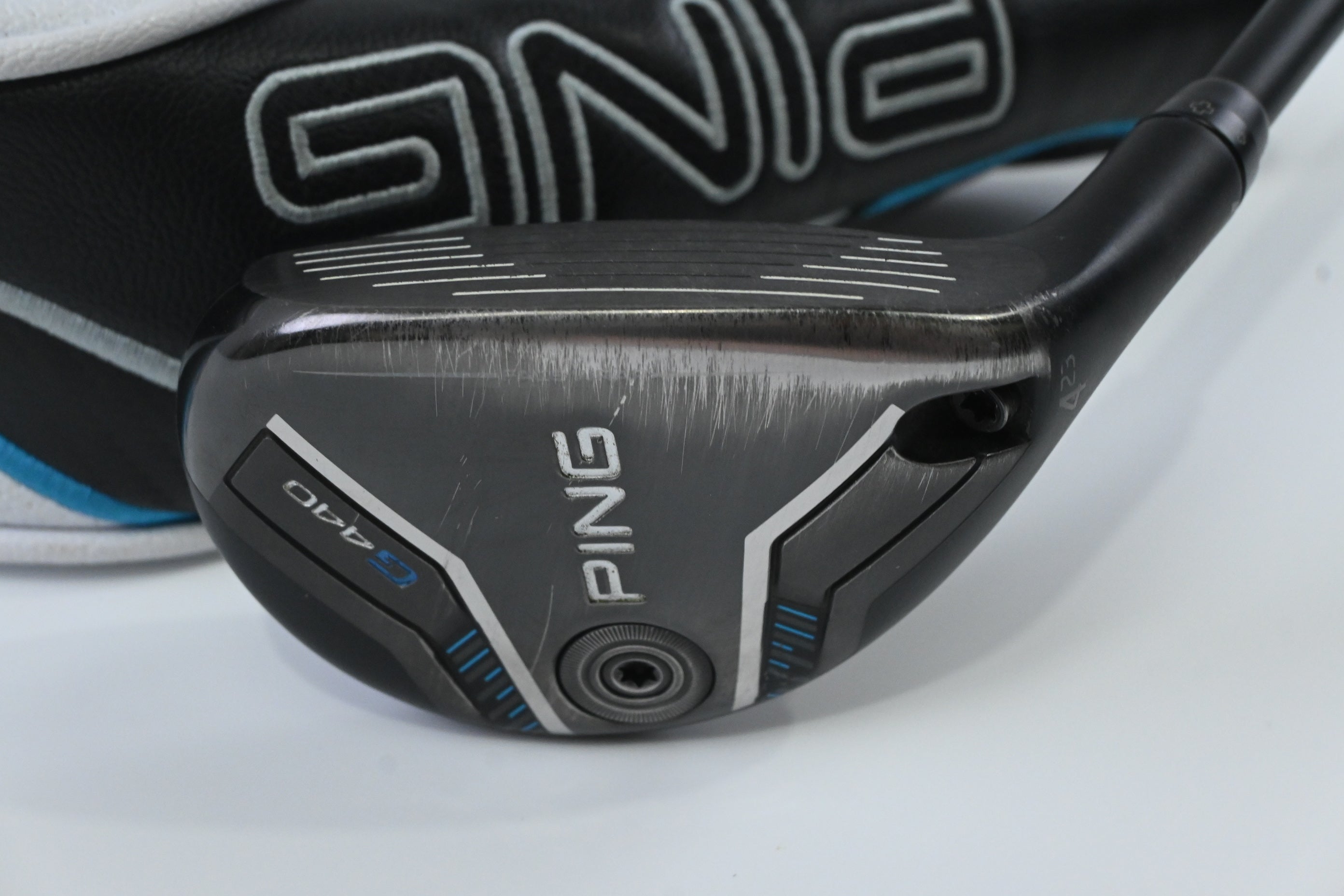 Ping G440 #4 Hybrid / 23 Degree / Regular Flex Ping Alta CB Blue 70 Shaft