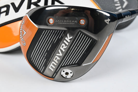 Callaway Mavrik #4 Wood / 16.5 Degree / Senior Flex UST Mamiya Helium Black 4
