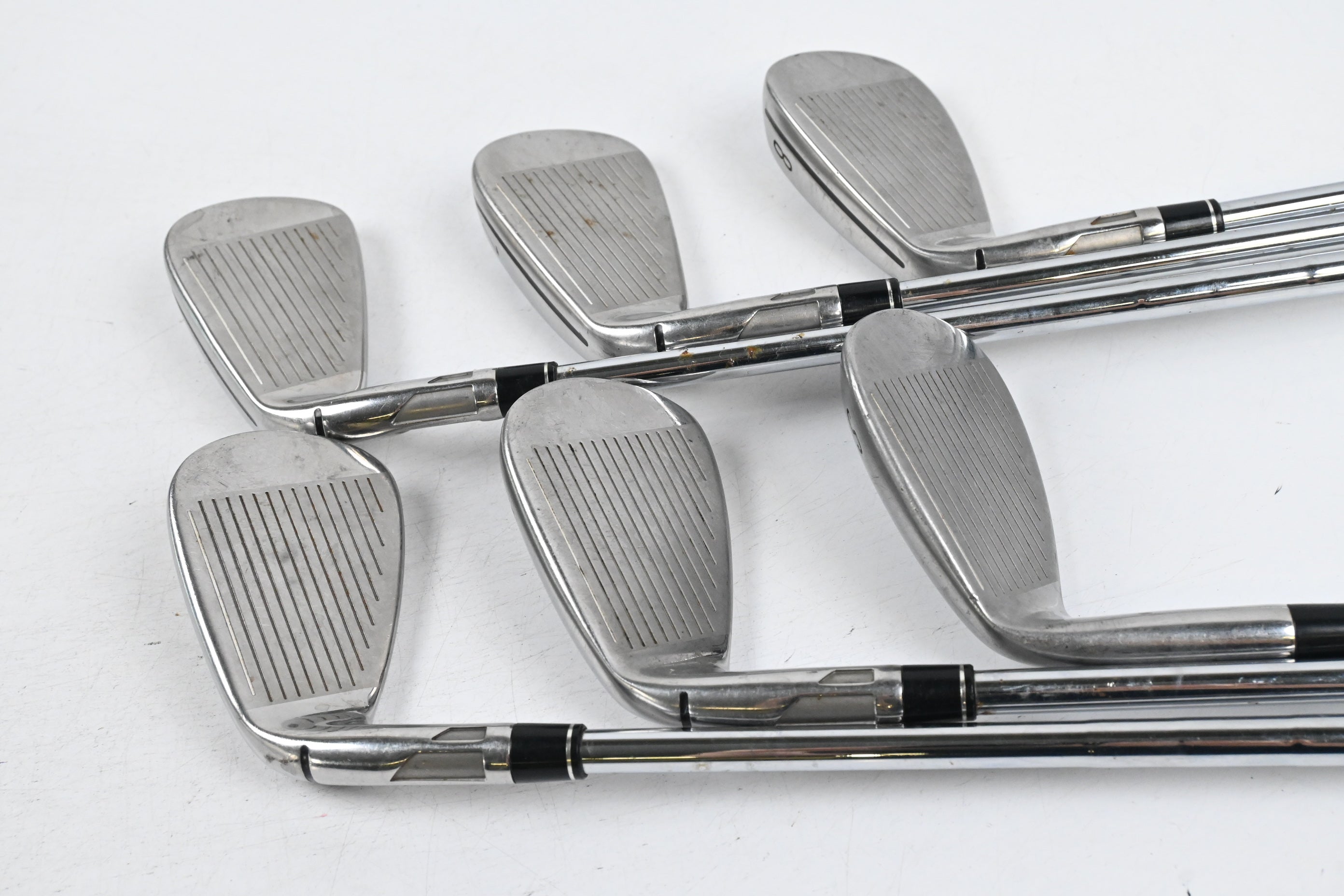 Taylormade SIM Max OS Irons / 6-PW+SW / Regular Flex KBS Tour Shafts