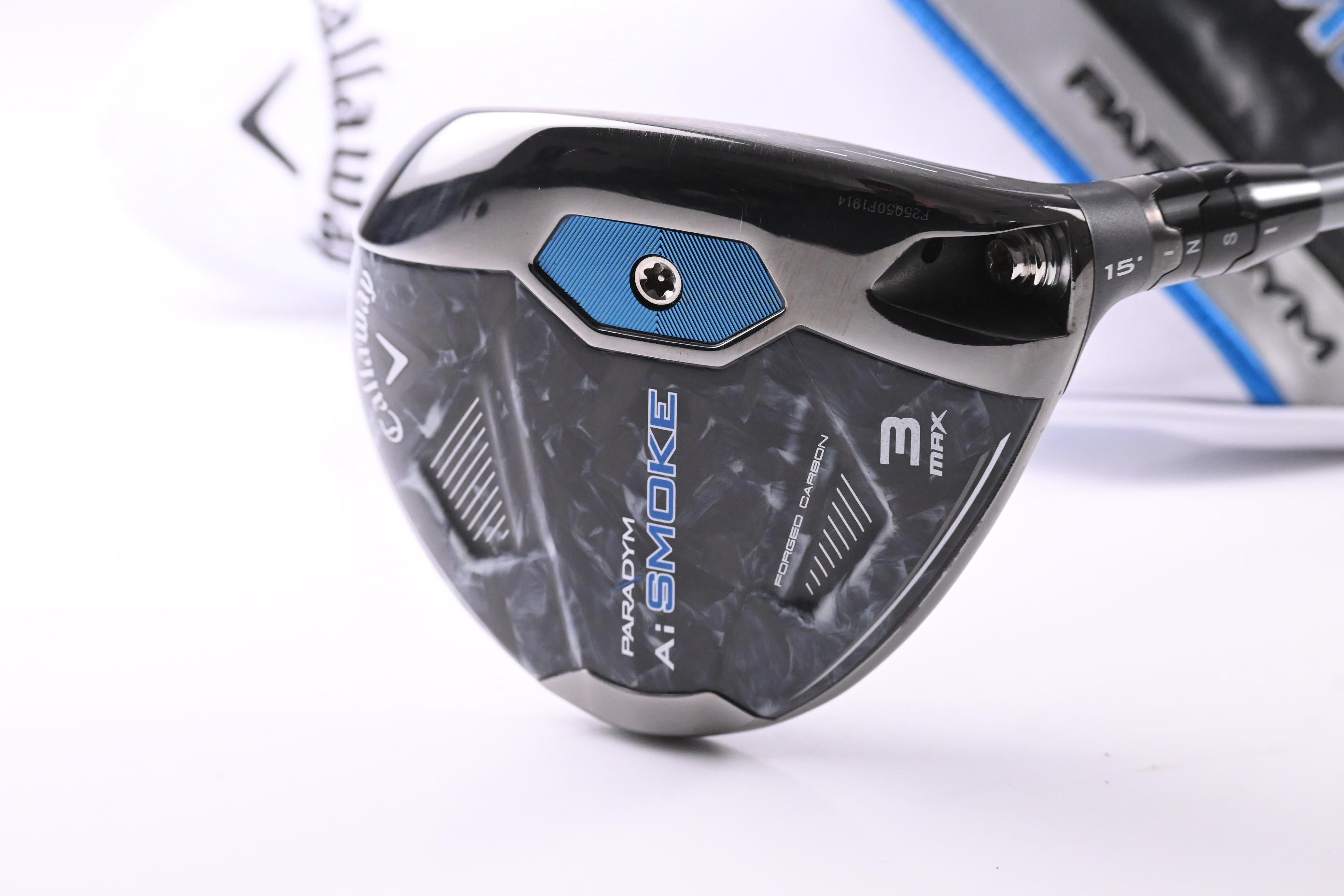 Callaway Paradym Ai Smoke Max #3 Wood / 15 Degree / Stiff Flex HZRDUS Silver 60