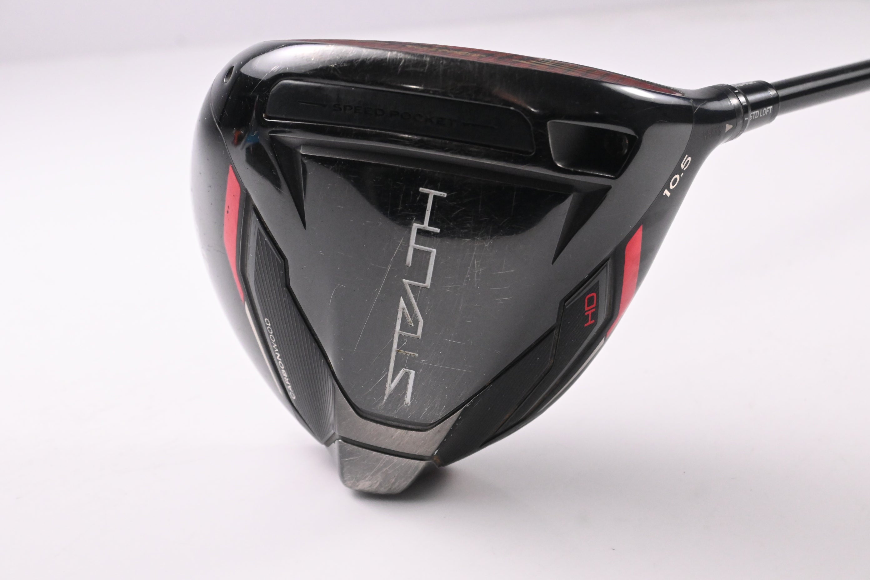 Taylormade Stealth HD Driver / 10.5 Degree / Regular Flex Fujikura Ventus TR Red