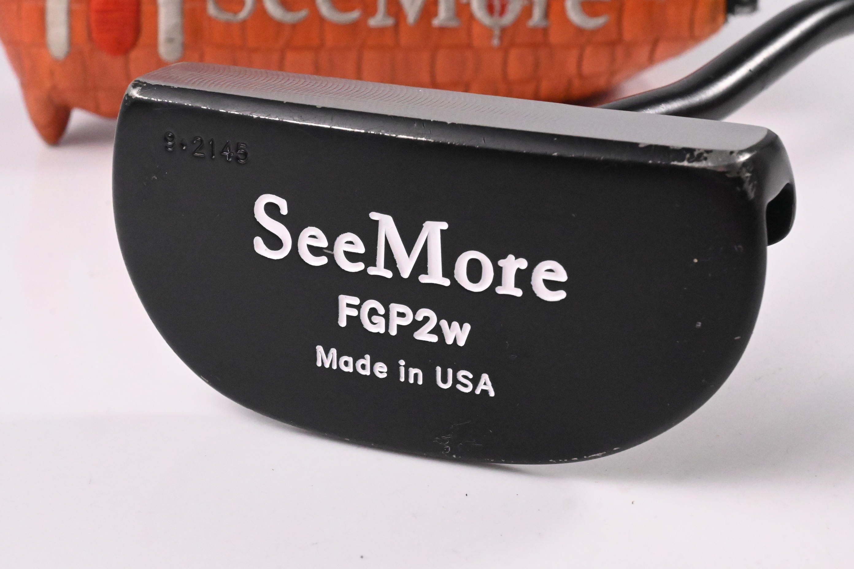 Seemore MFGP2 SS Mallet Black Putter / 35 Inch