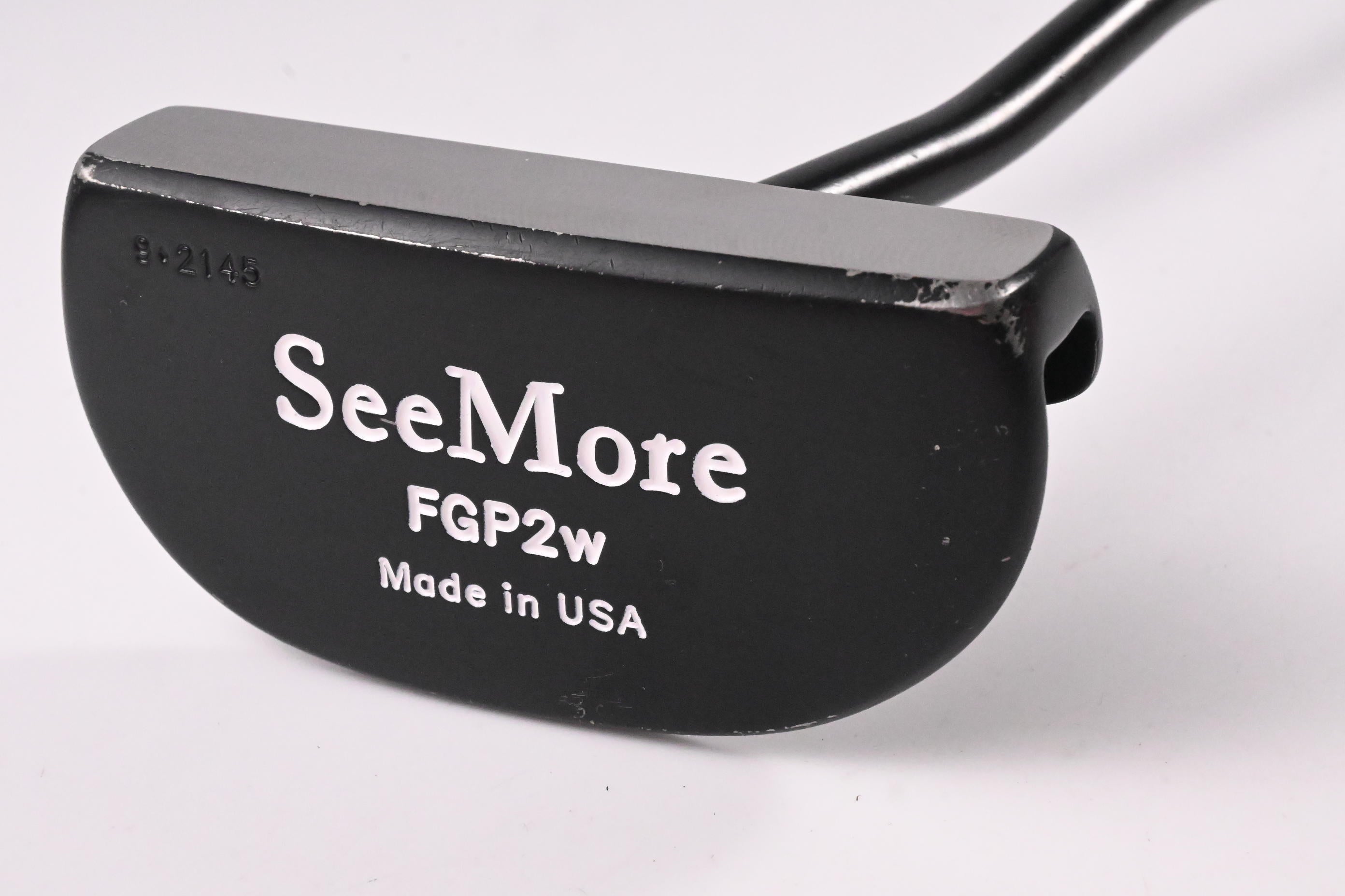Seemore MFGP2 SS Mallet Black Putter / 35 Inch