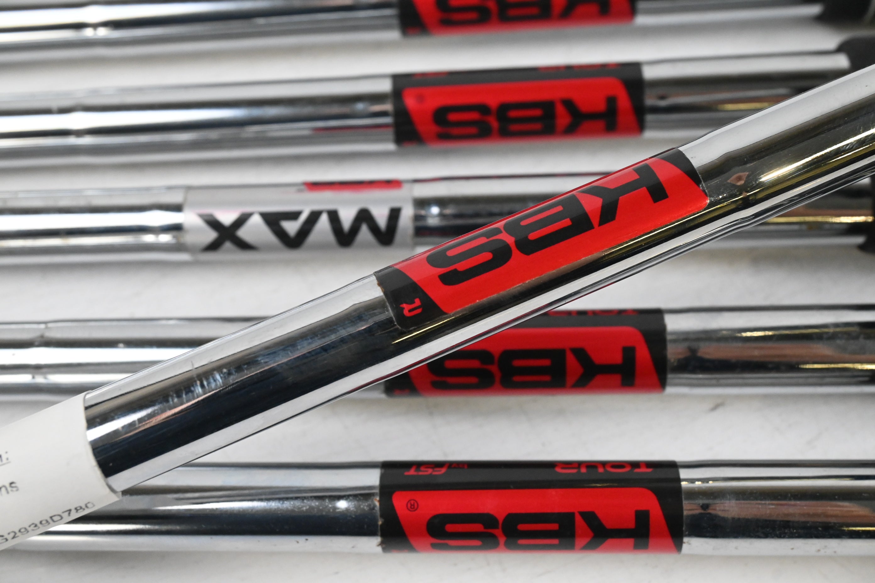 Taylormade SIM Max OS Irons / 6-PW+SW / Regular Flex KBS Tour Shafts