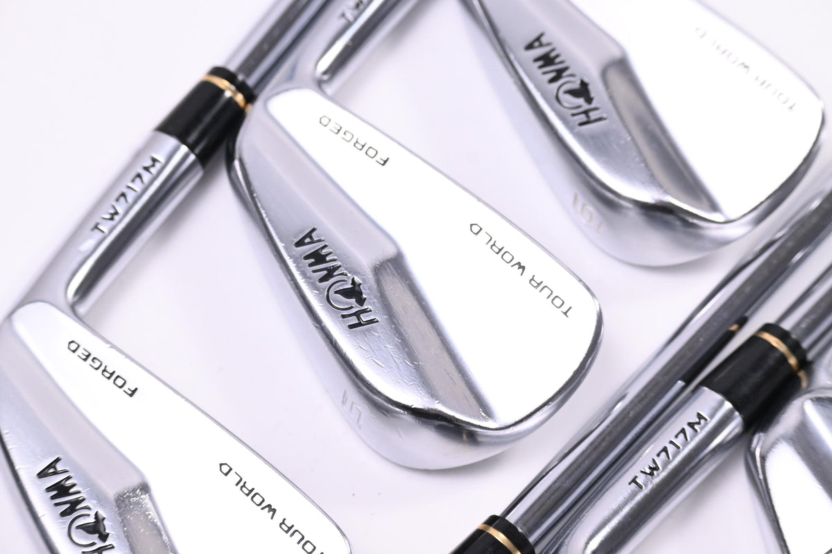 Honma TW717 M Irons / 4-PW / Stiff Flex True Temper Dynamic Gold S200 Shafts