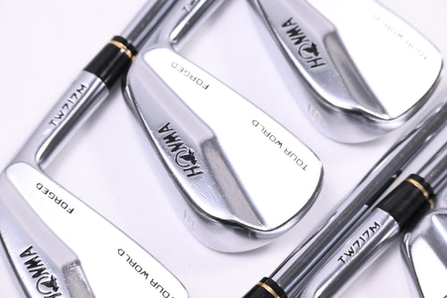 Honma TW717 M Irons / 4-PW / Stiff Flex True Temper Dynamic Gold S200 Shafts