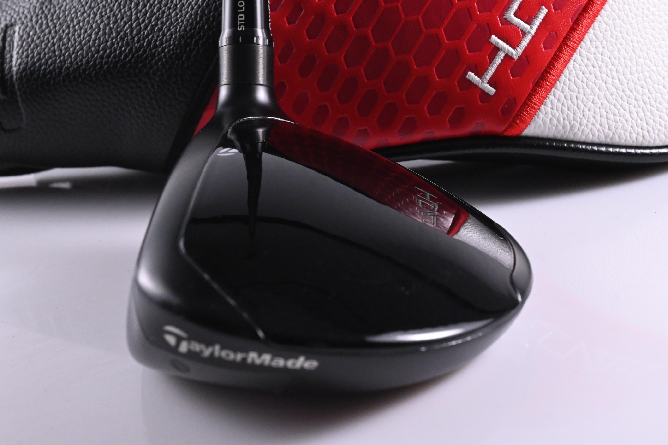 Left Hand Taylormade Stealth 2 Plus #3 Wood / 15 Degree / Stiff Flex Kai'Li Red
