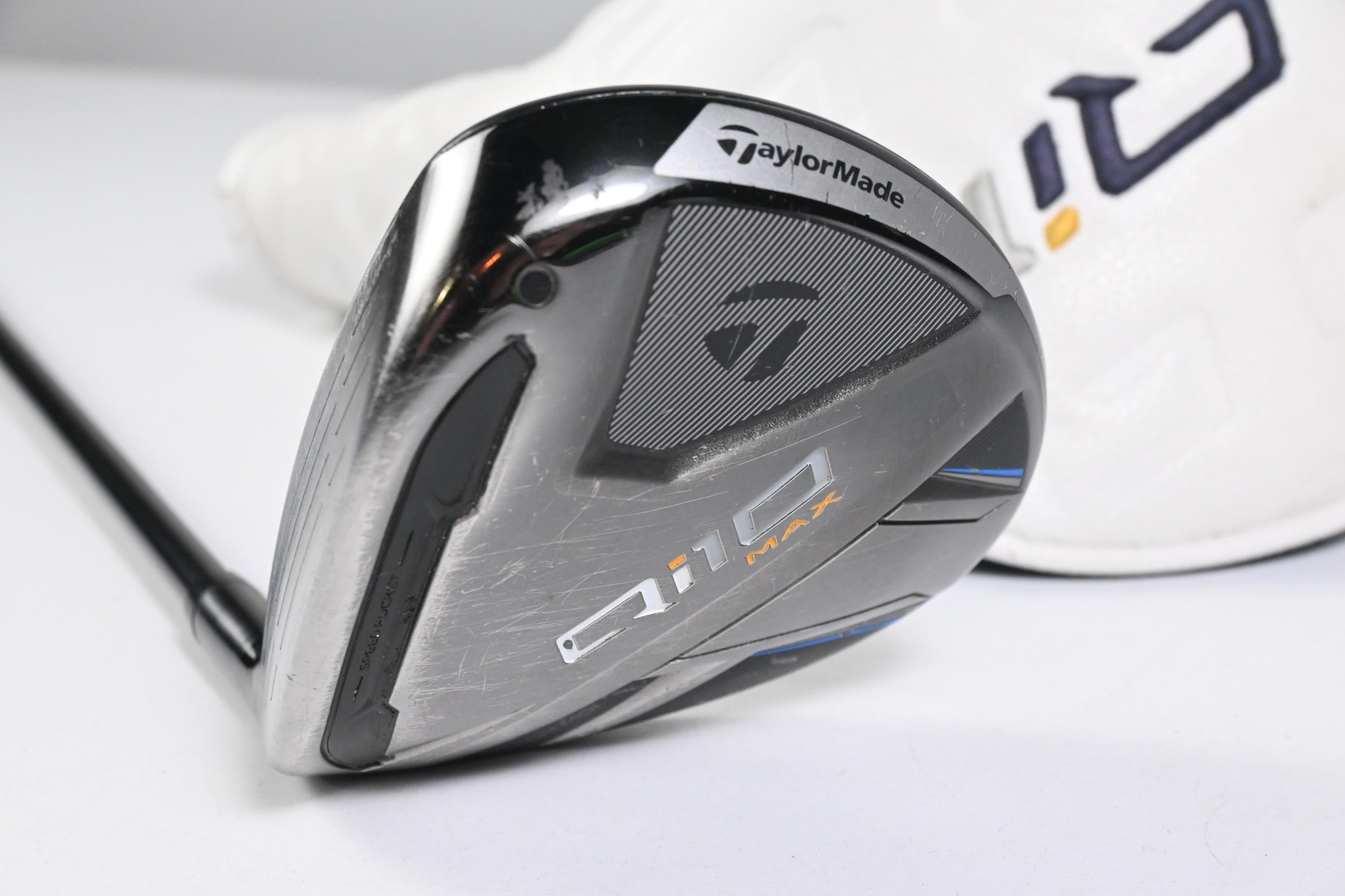 Left Hand Taylormade Qi10 Max #3 Wood / 16 Degree / Stiff Flex Ventus TR Blue 6