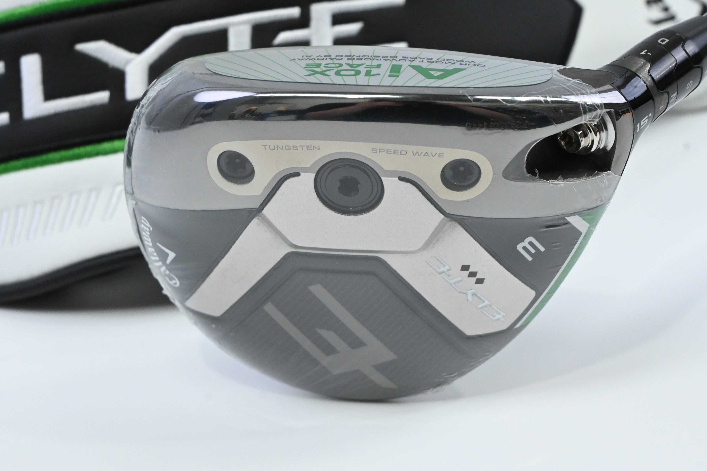 Callaway Elyte Triple Diamond #3 Wood / 15 Degree / X-Flex Denali Black 70 Shaft
