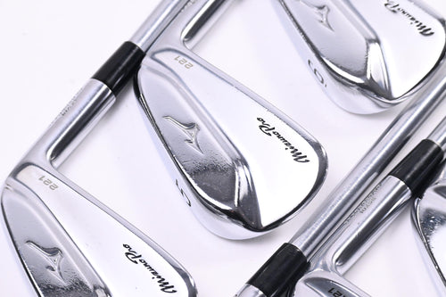 Mizuno Pro 221 Irons / 4-PW / Stiff Flex Project X LZ 120 Shafts