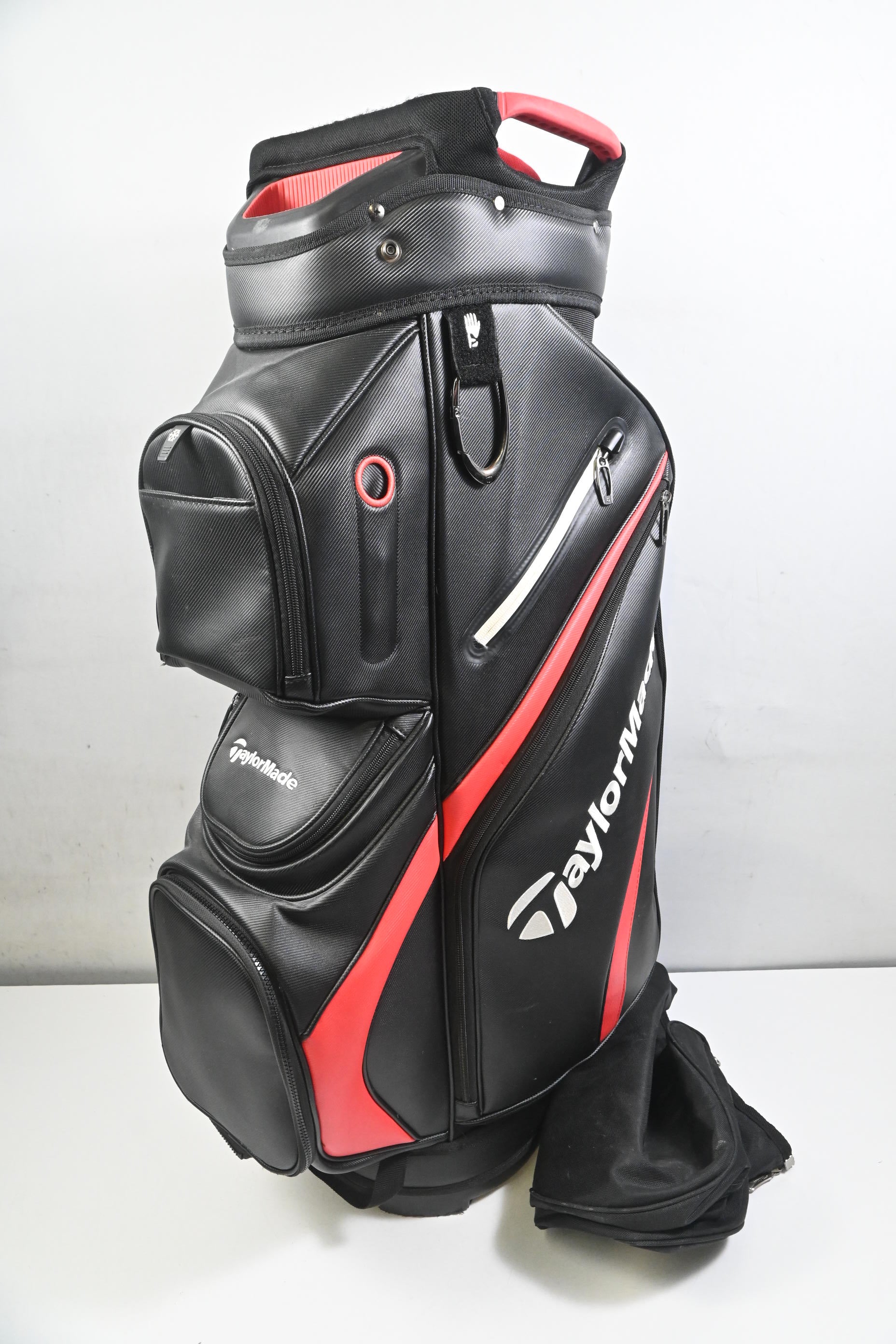 Taylormade Cart Bag / 14-Way Divider / Black, Red