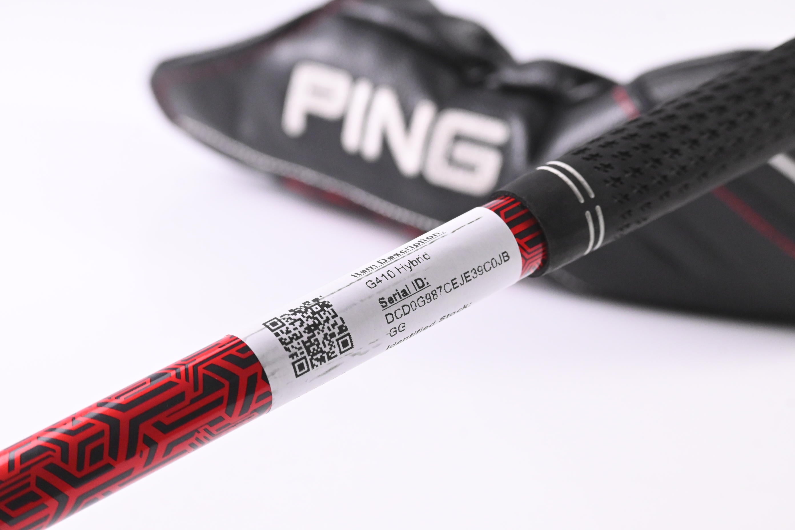 Ping G410 #3 Hybrid / 19 Degree / Regular Flex Ping Alta CB Red 70 Shaft