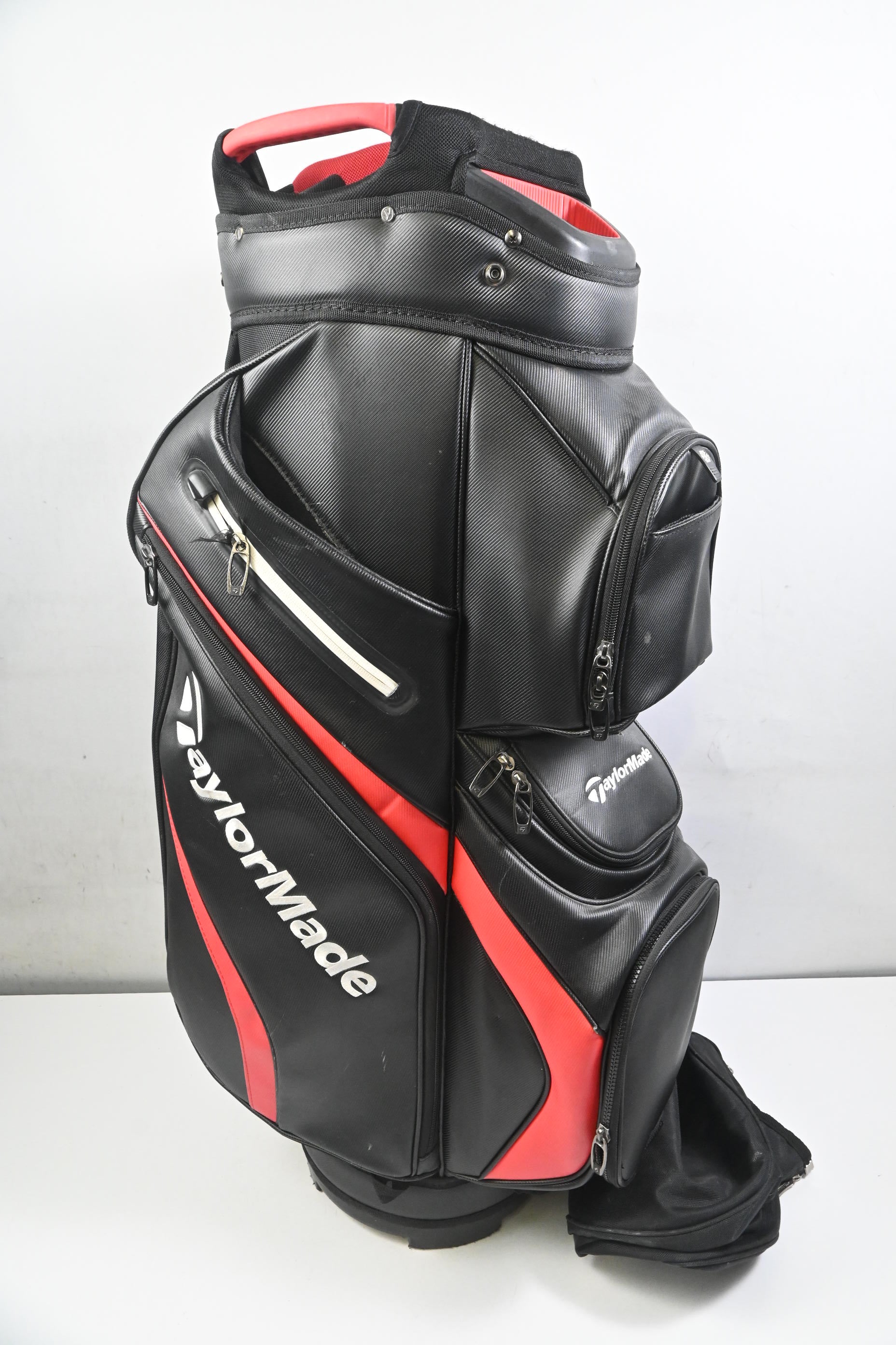Taylormade Cart Bag / 14-Way Divider / Black, Red