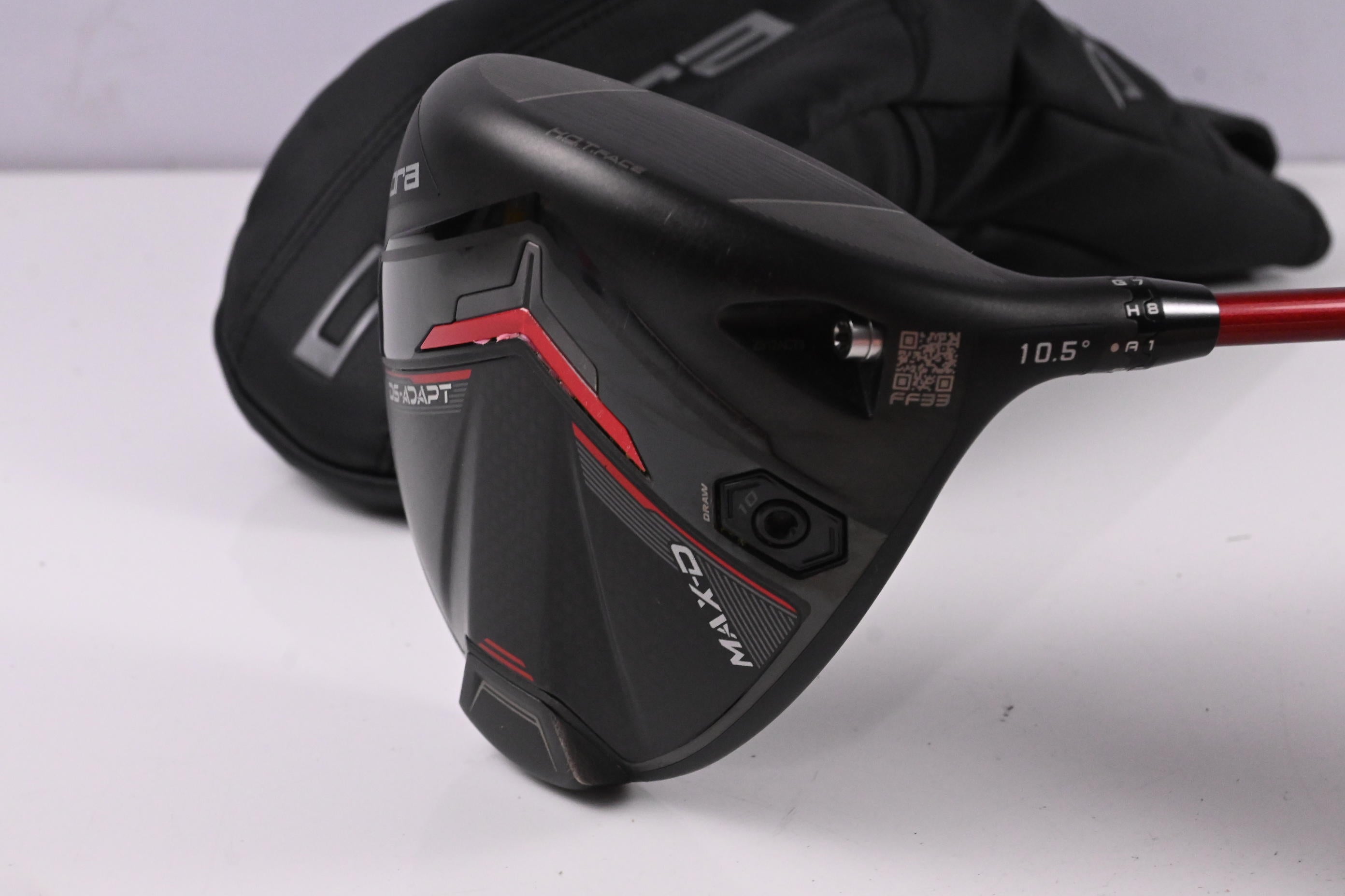 Cobra DS-Adapt MAX-D Driver / 10.5 Degree / Senior Flex Denali Red 50 Shaft