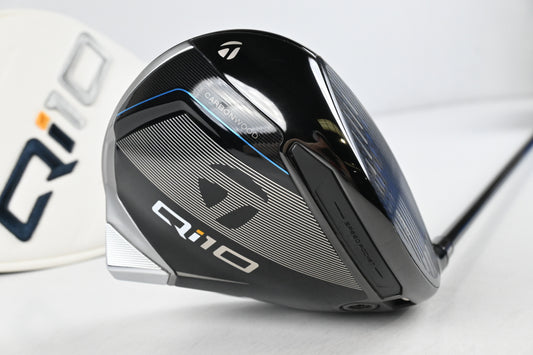 Taylormade Qi10 Driver / 10.5 Degree / Regular Flex Fujikura Ventus TR Blue 5