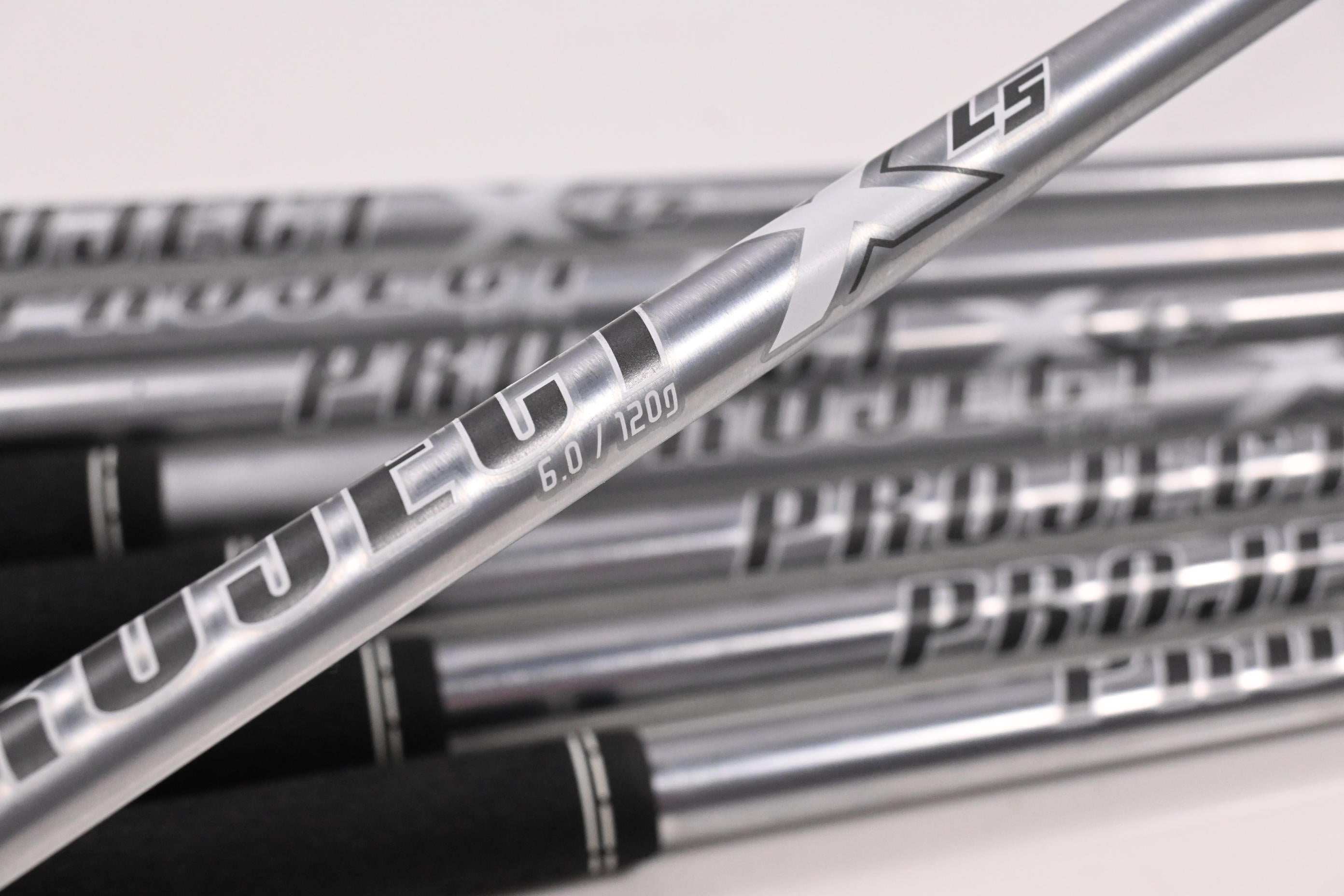 Project X LS 120 Iron Shafts / Stiff Flex / Set of 8 / .355" Taper Tips