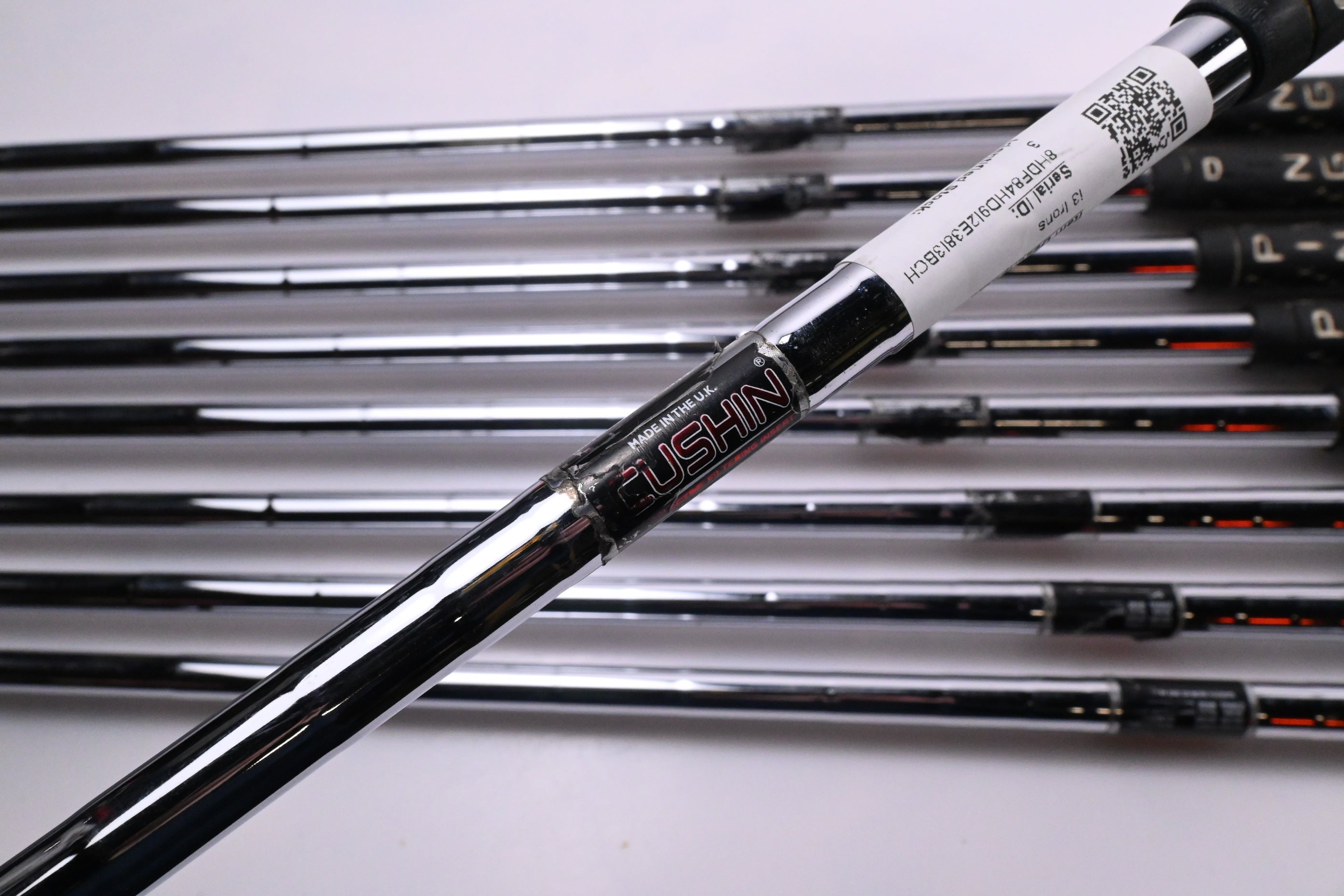 Ping i3 Irons / 3-PW+SW / White Dot / Stiff Flex Ping JZ Shafts