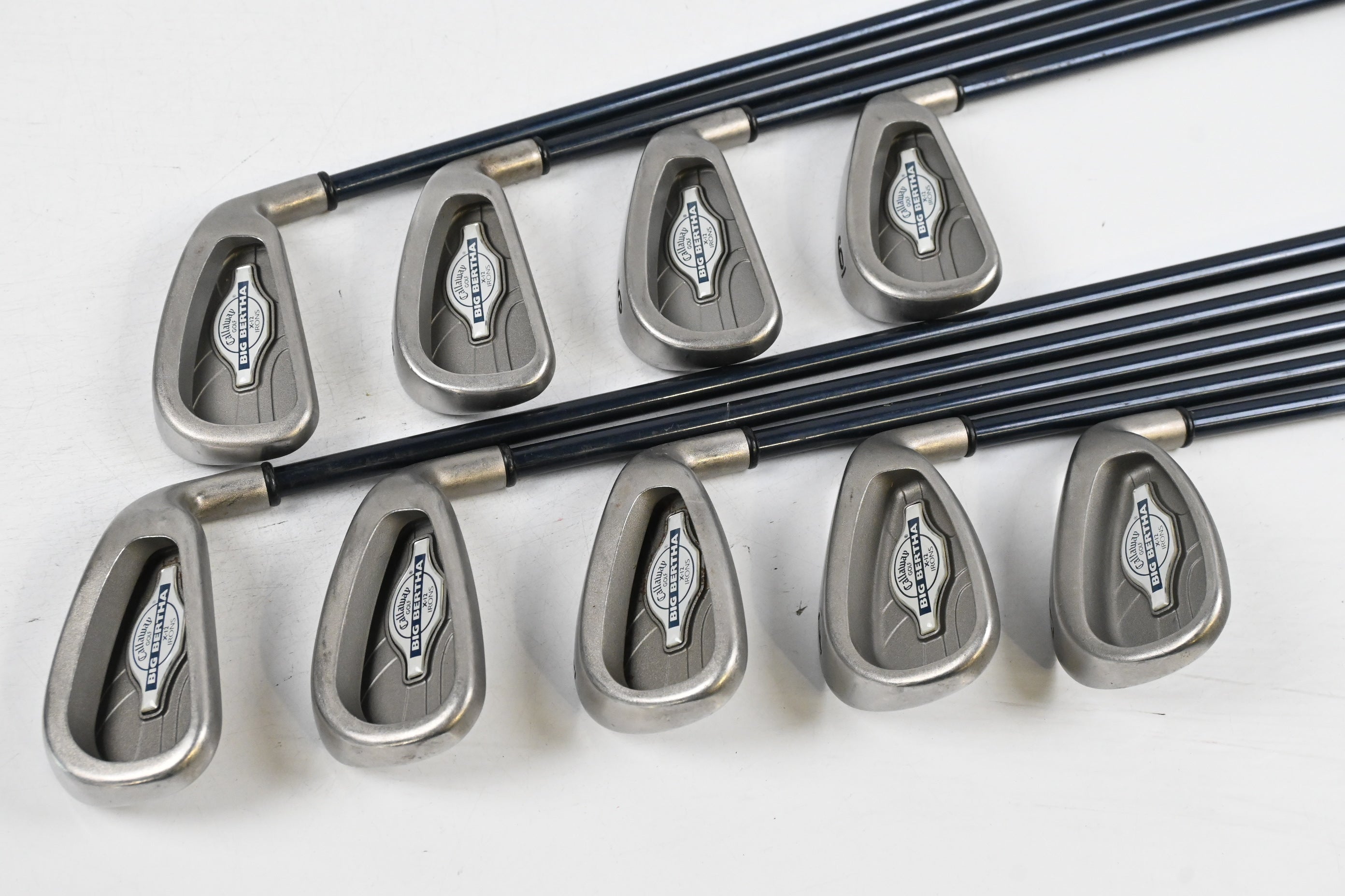 Callaway X-12 Irons / 3-PW+SW / Regular Flex Callaway RCH 99 Shafts