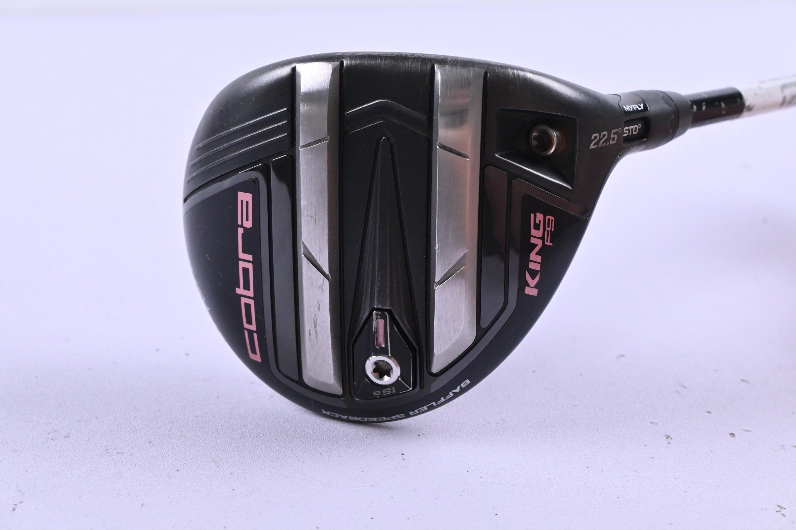 Ladies Cobra King F9 #5 Wood / 22.5 Degree / Ladies Flex Fujikura Atmos Pink 55