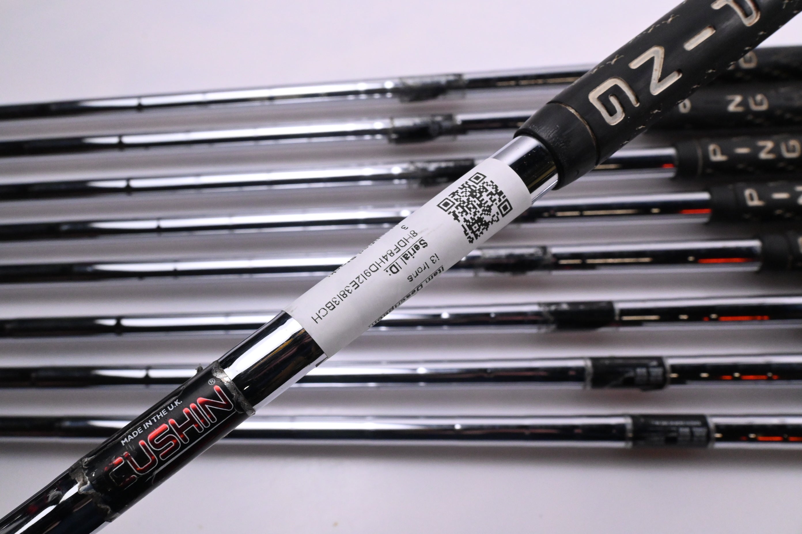 Ping i3 Irons / 3-PW+SW / White Dot / Stiff Flex Ping JZ Shafts